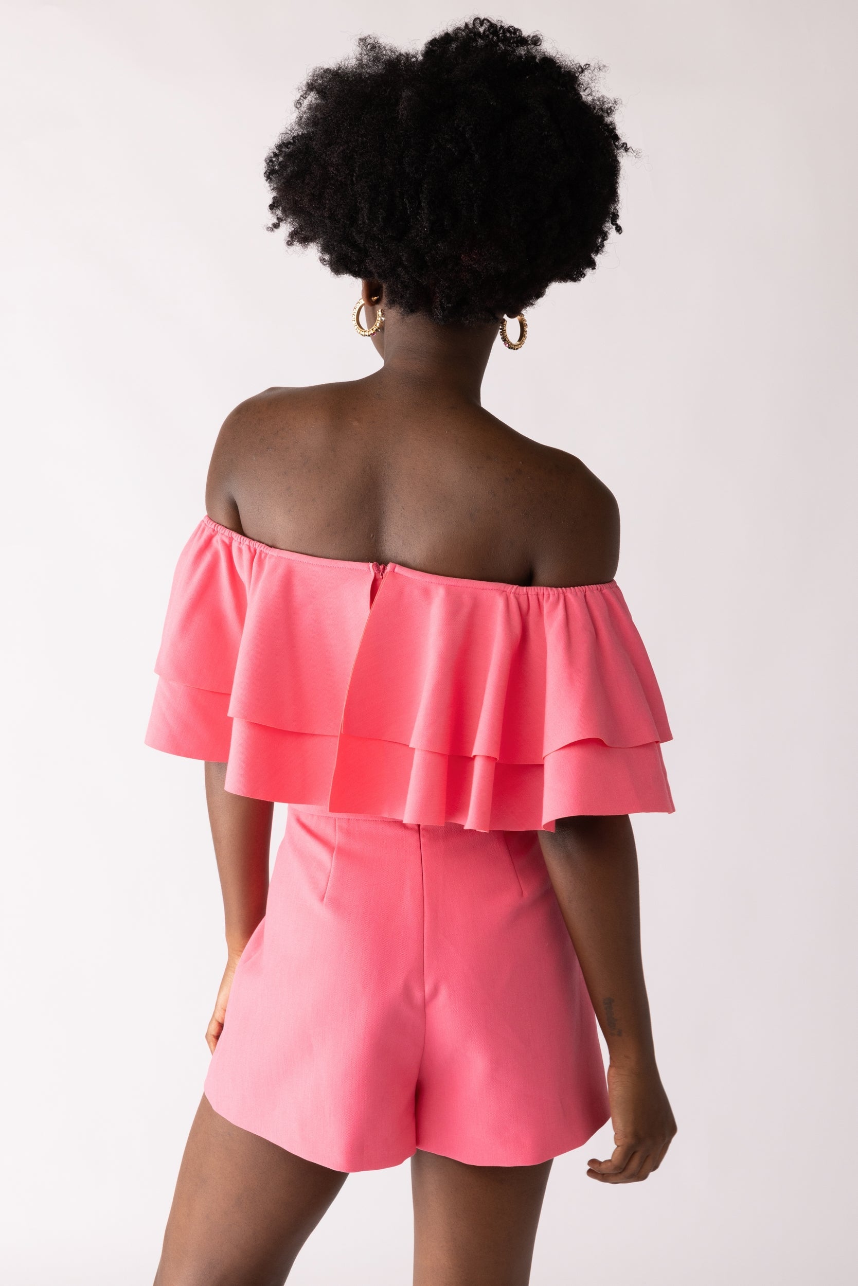 SALE - Leah Off Shoulder Romper