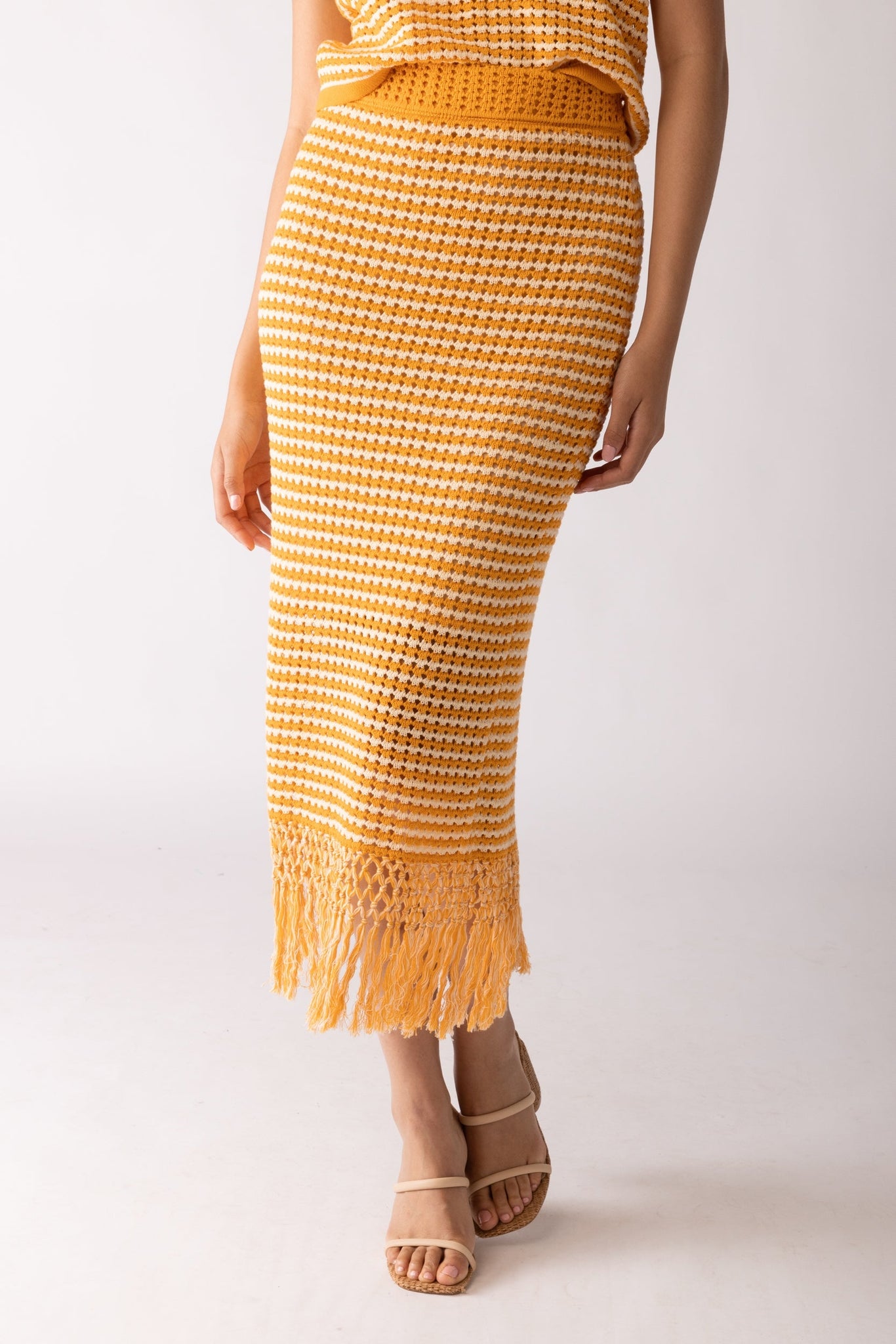 SALE - Lacie Crochet Midi Skirt