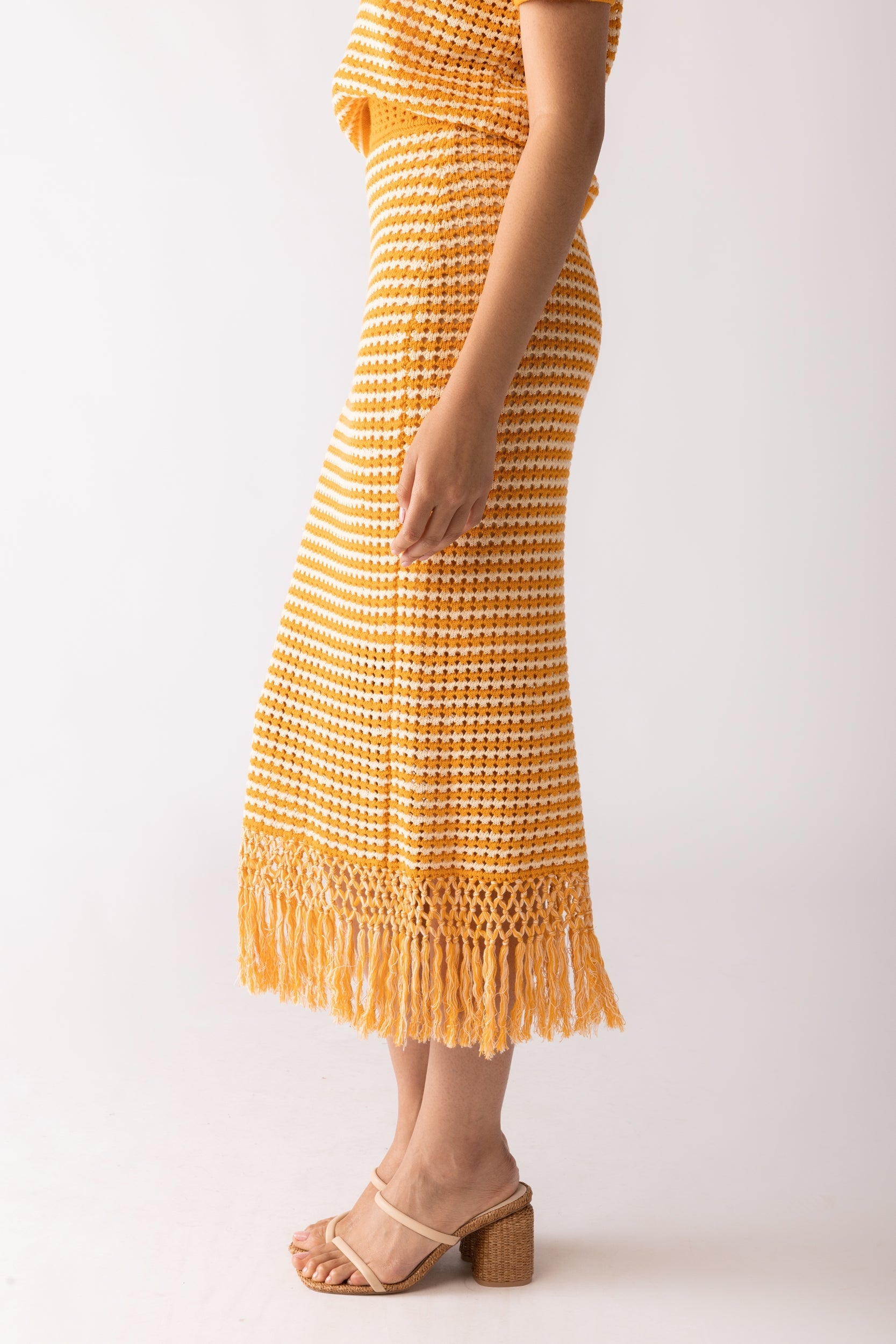 SALE - Lacie Crochet Midi Skirt
