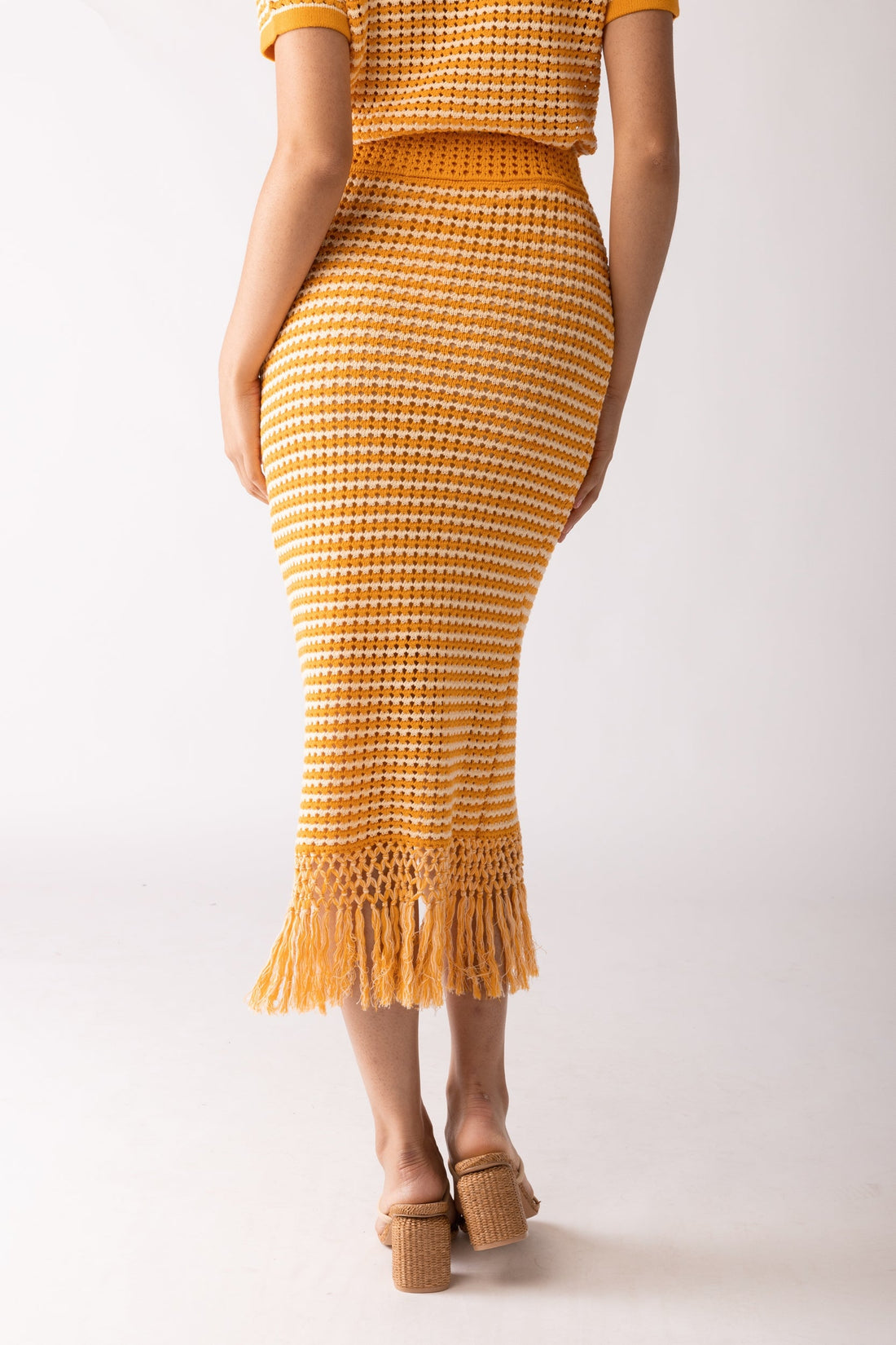 SALE - Lacie Crochet Midi Skirt