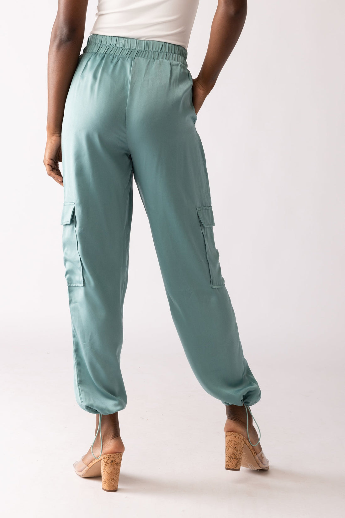 SALE - Sasha Drawstring Hem Jogger