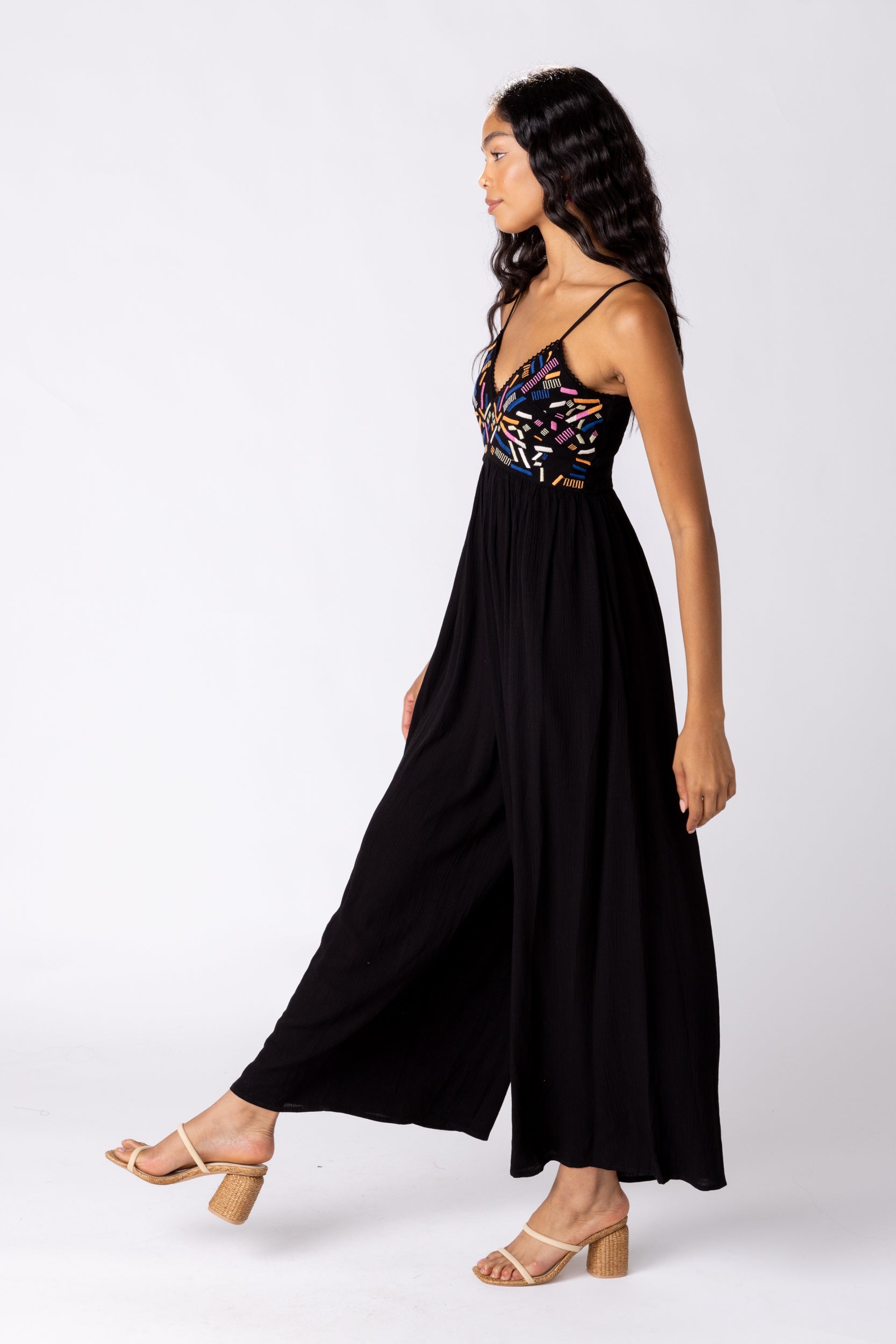 SALE - Nix Embroidered Jumpsuit