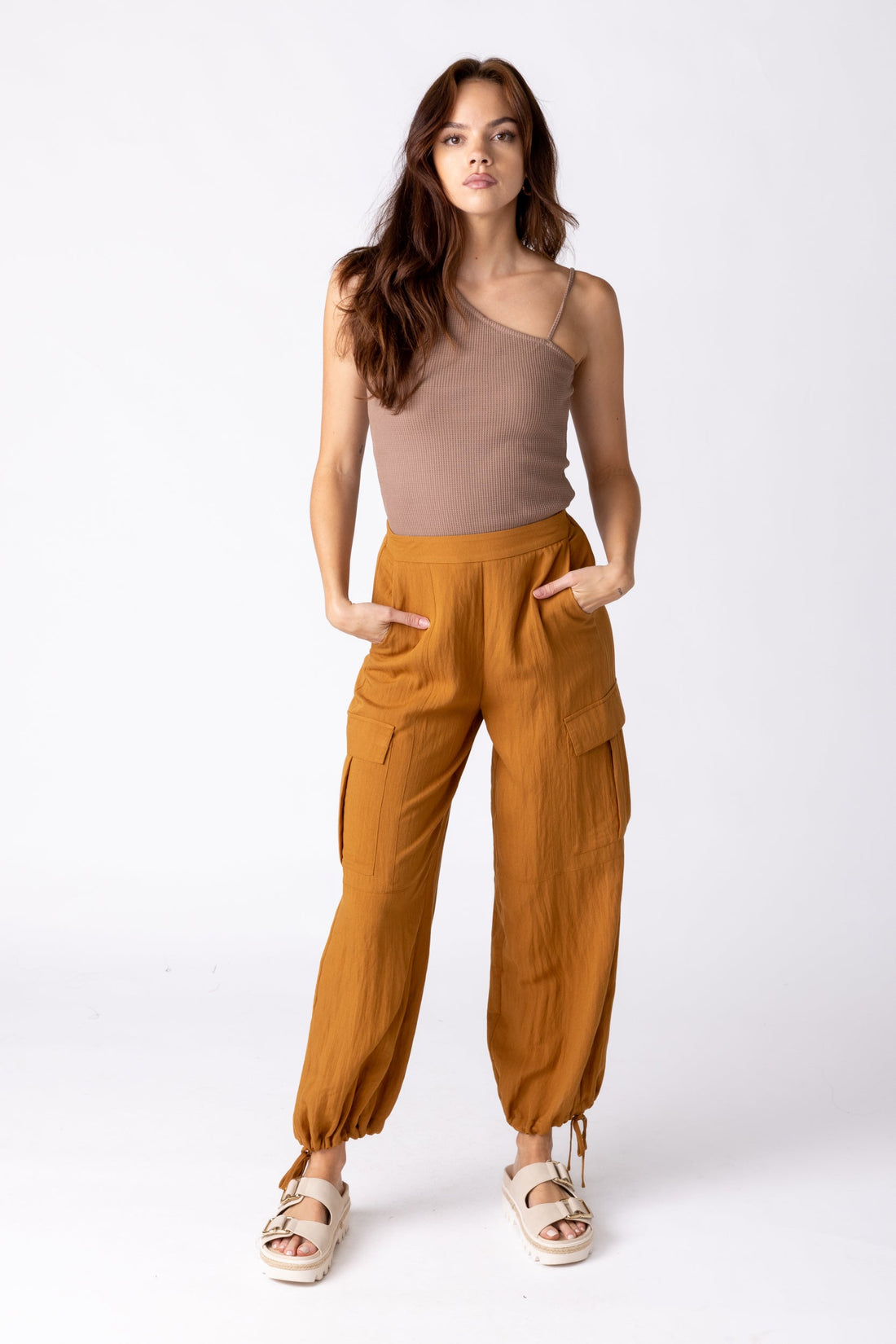 SALE - Kane Ankle Tie Pants