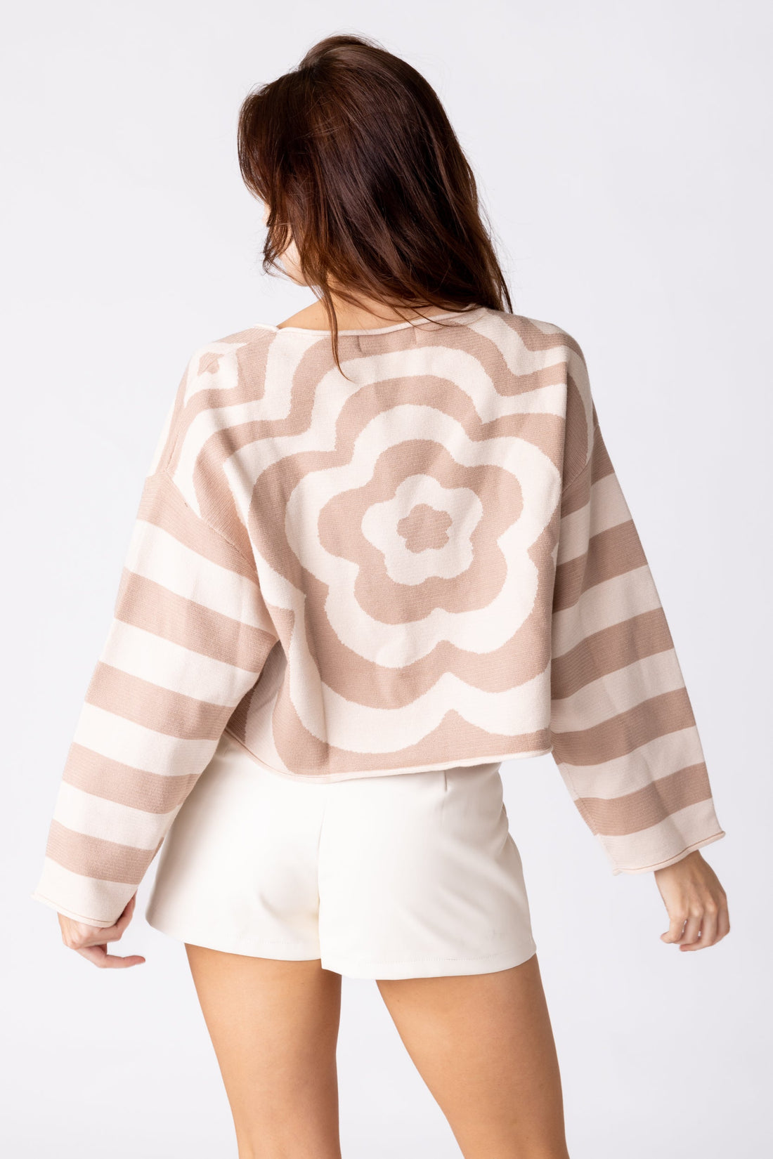 SALE - Joplin Flower Print Sweater
