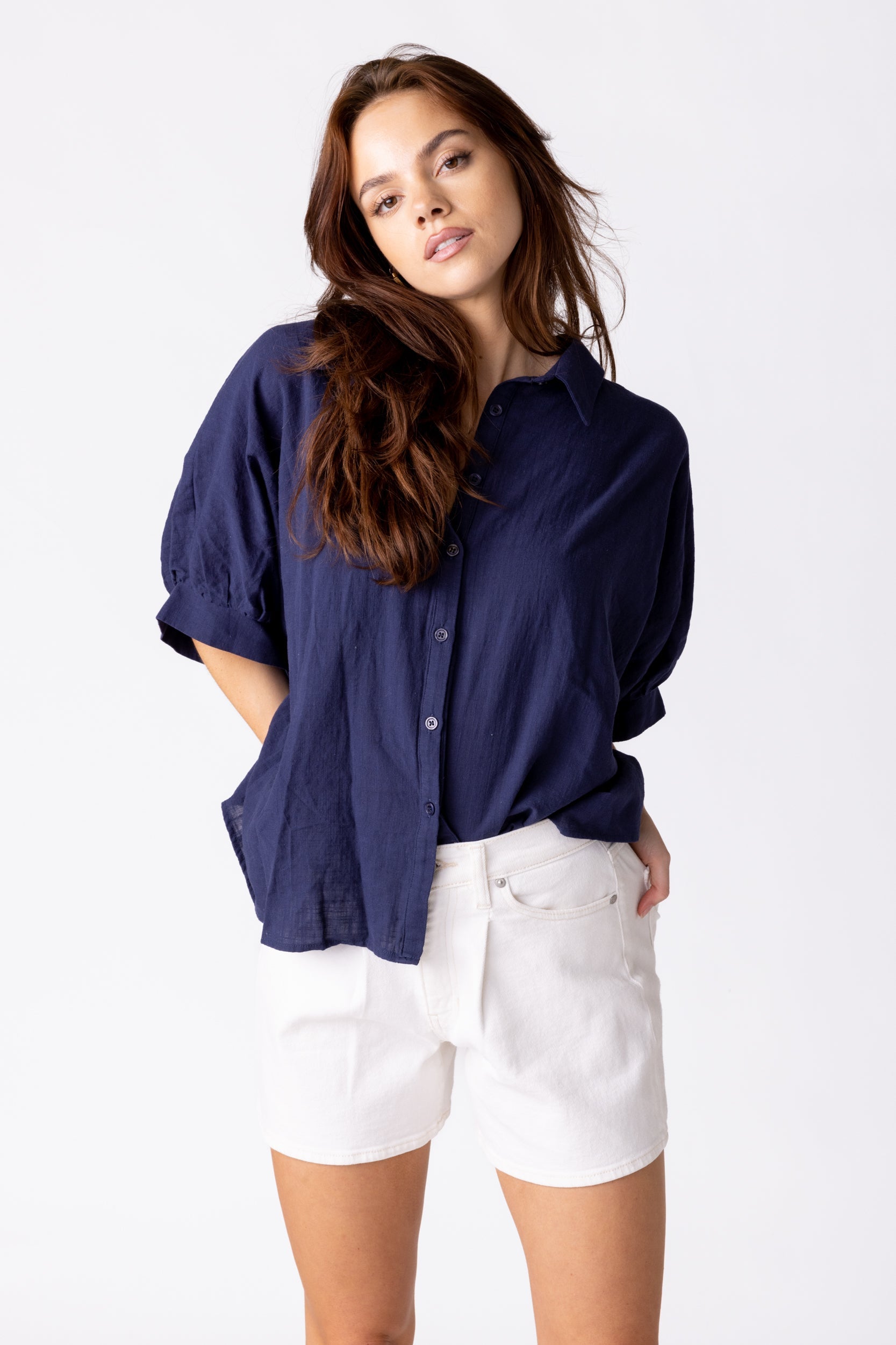 SALE - Eleanor Button Blouse
