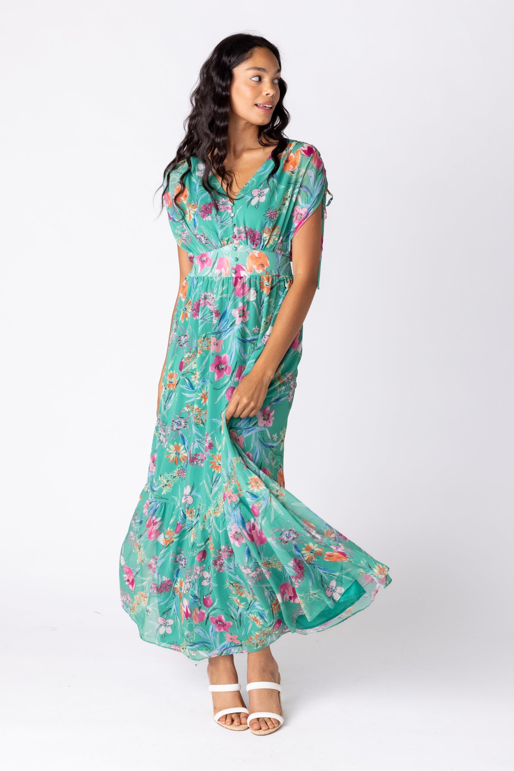 SALE - Liberty Floral Maxi Dress