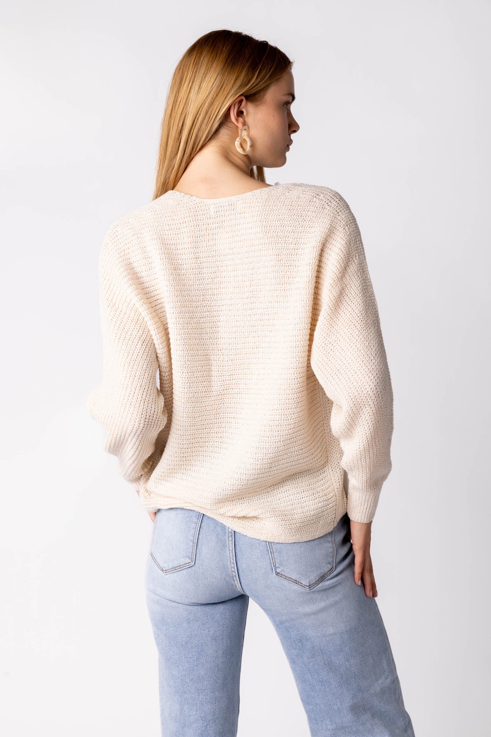 SALE - Sienna Oversized V Neck Sweater