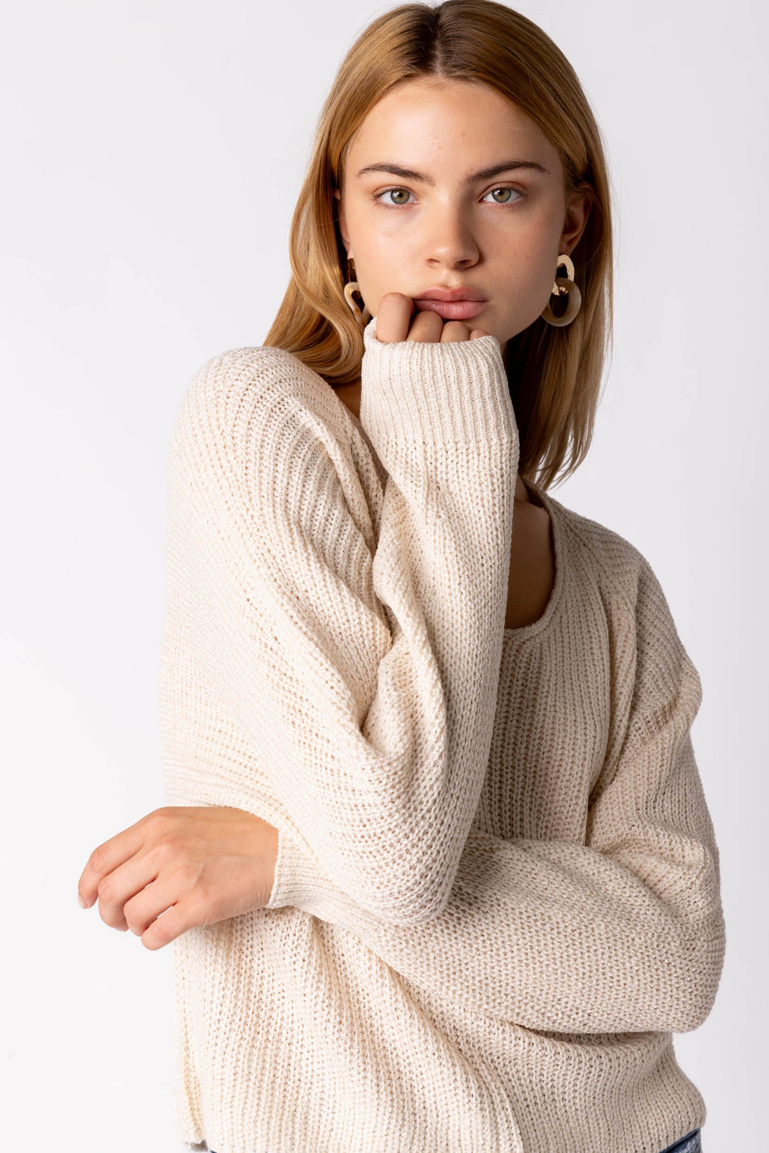SALE - Sienna Oversized V Neck Sweater