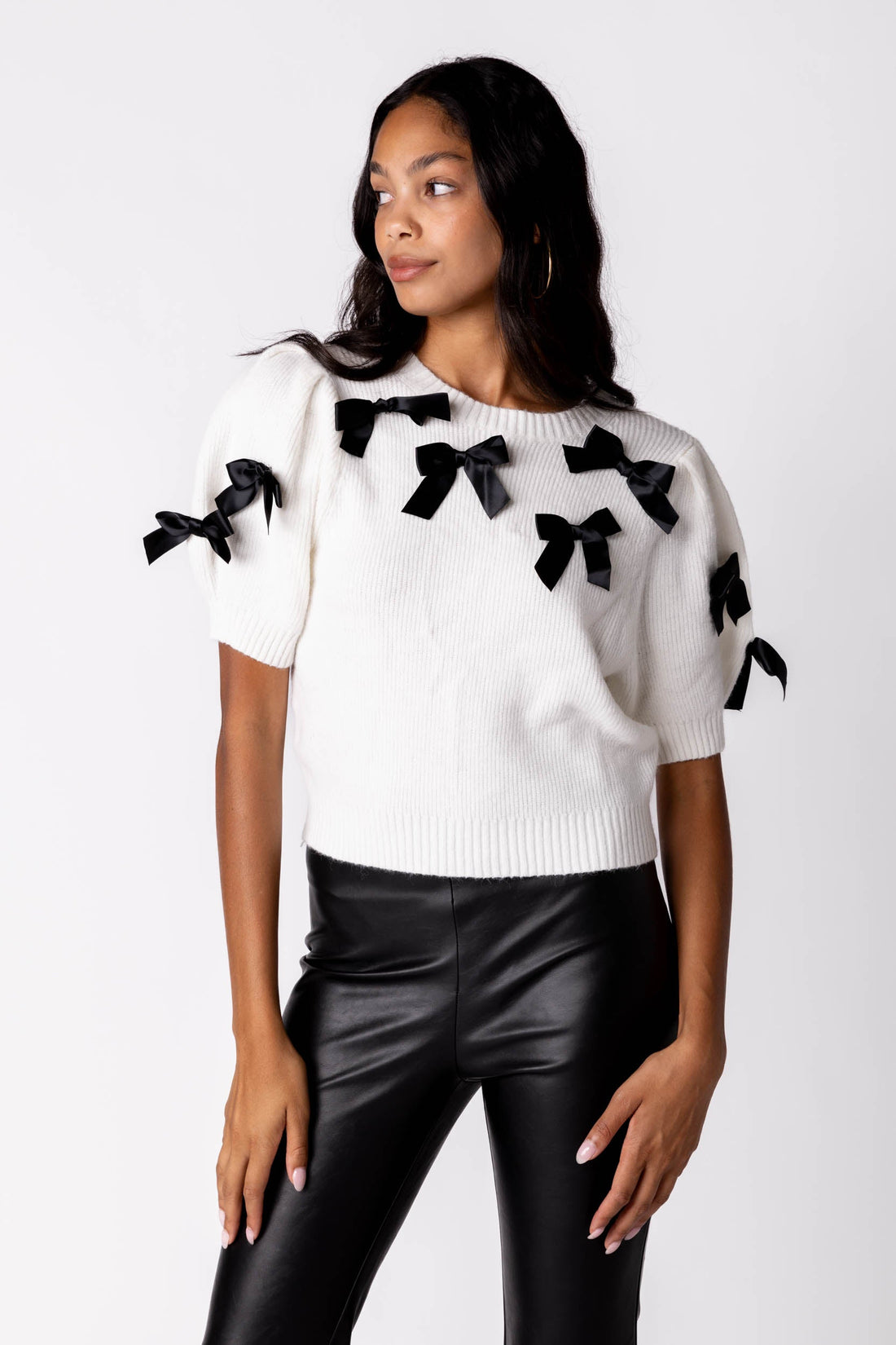 Ashby Knit Bow Sweater