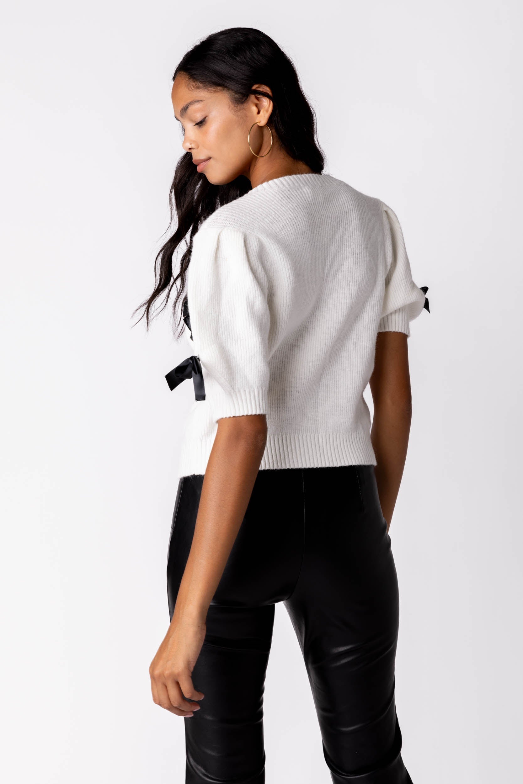 Ashby Knit Bow Sweater