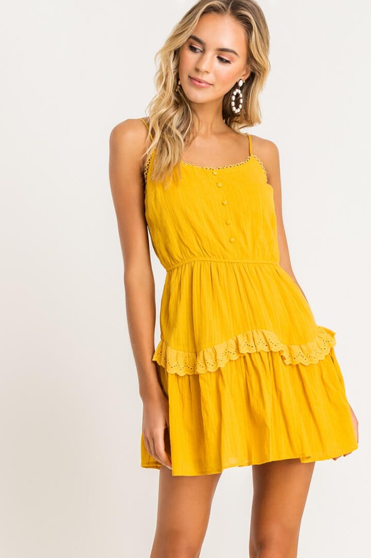 Murphey Ruffle Day Dress