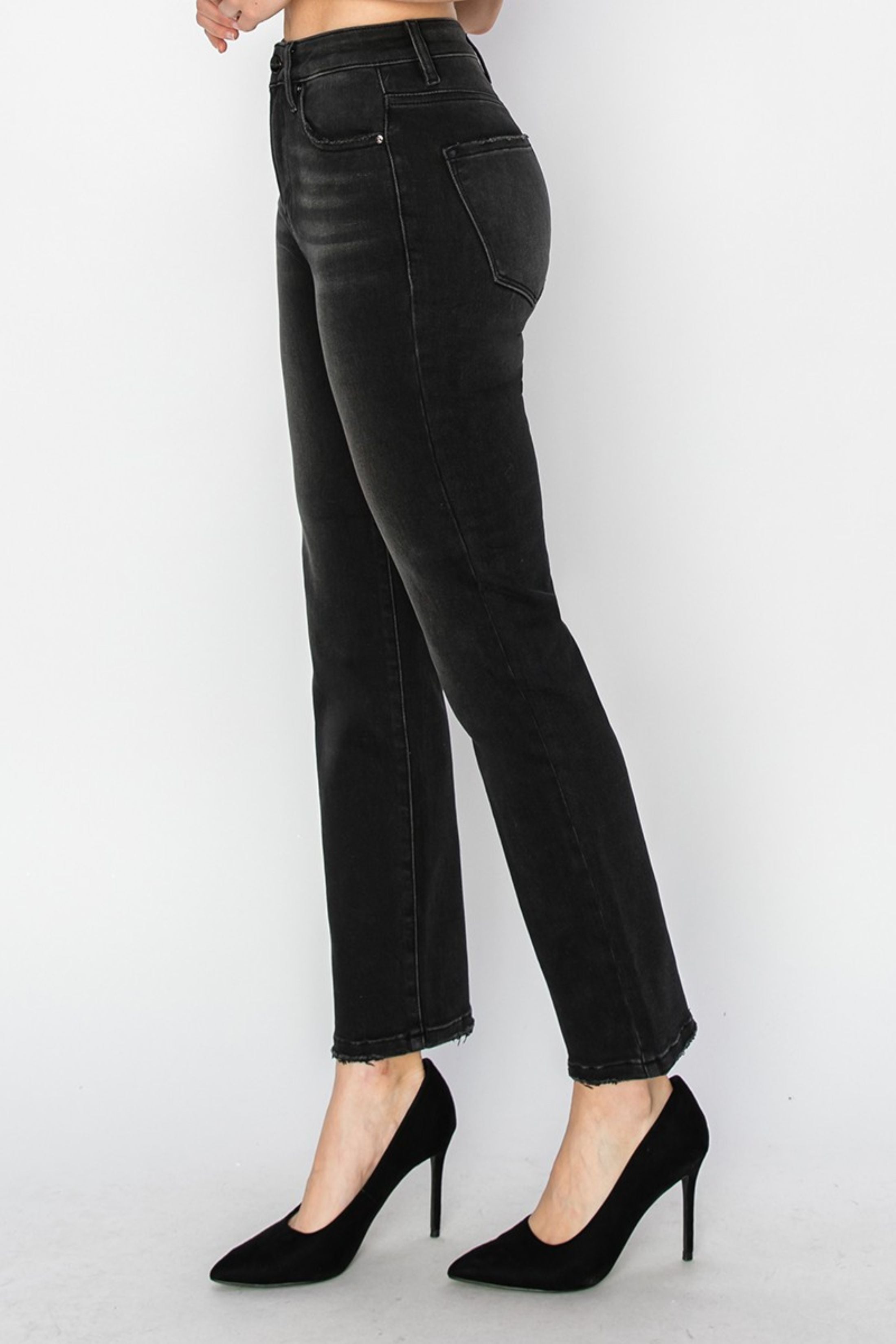 Emerson Slim Fit Black Jeans