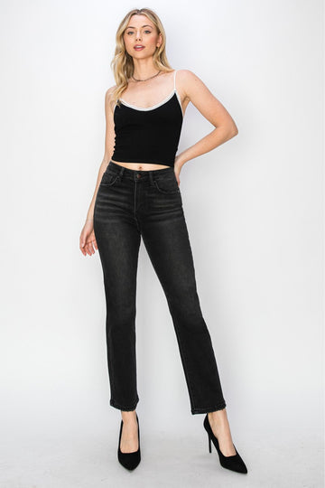 Emerson Slim Fit Black Jeans