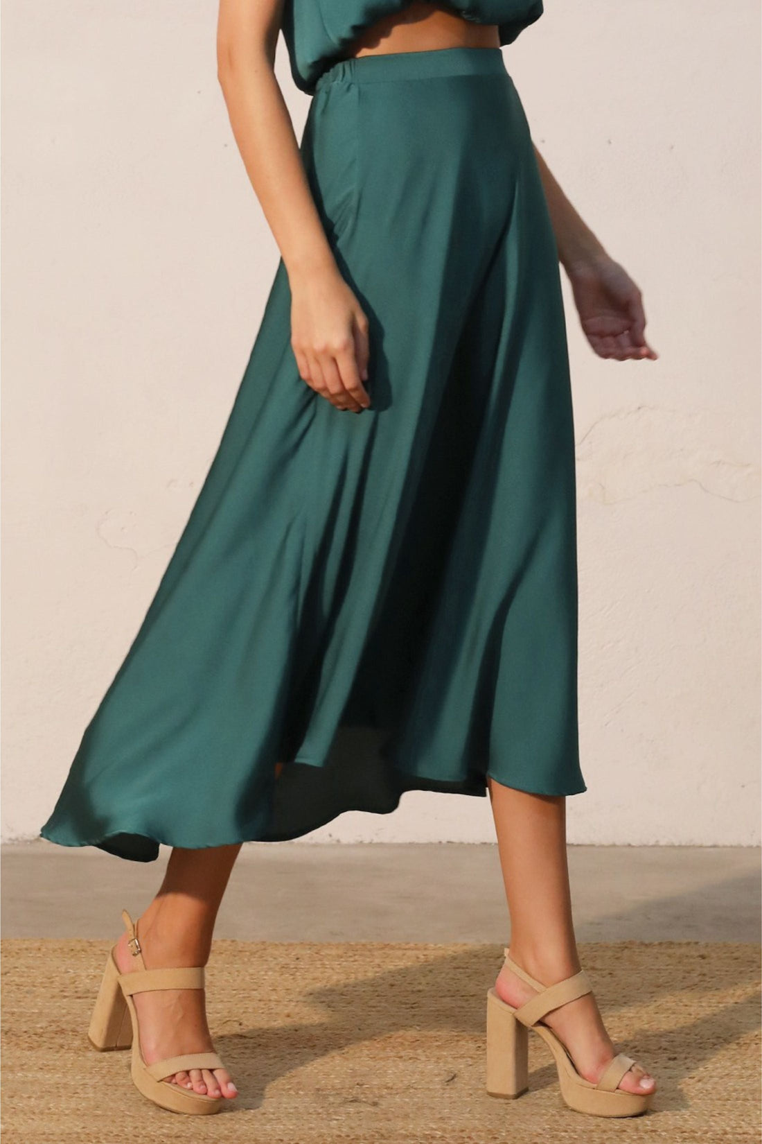 Maria Midi Swing Skirt