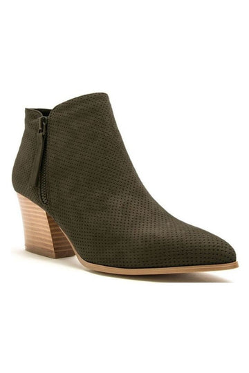 Nava Perforated Bootie