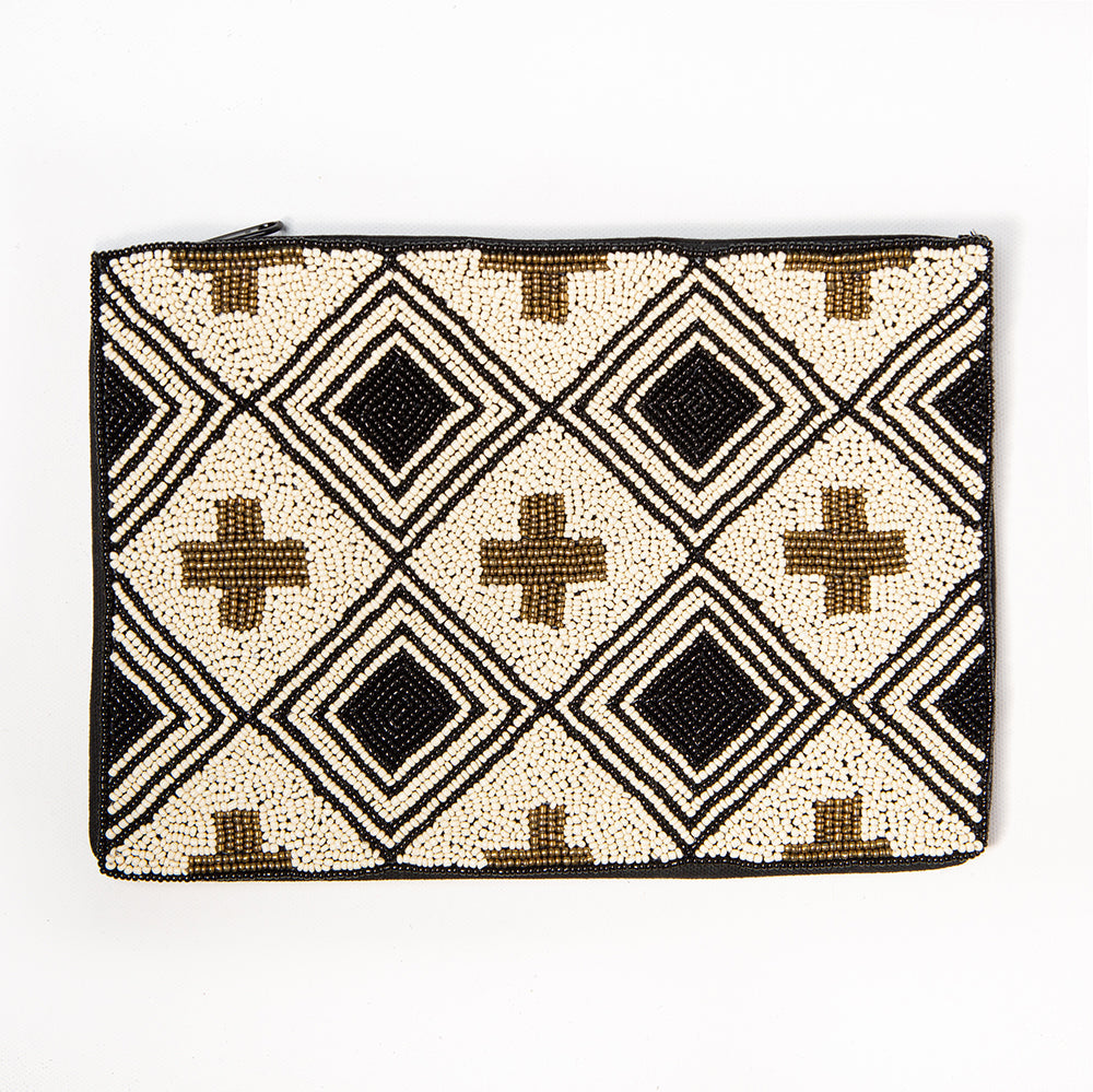 Ink+Alloy Cross Clutch
