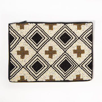 Ink+Alloy Cross Clutch