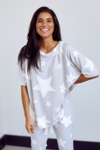 Scarlett Star Print Lounge Top