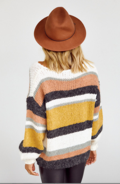 Mora Stripe Sweater