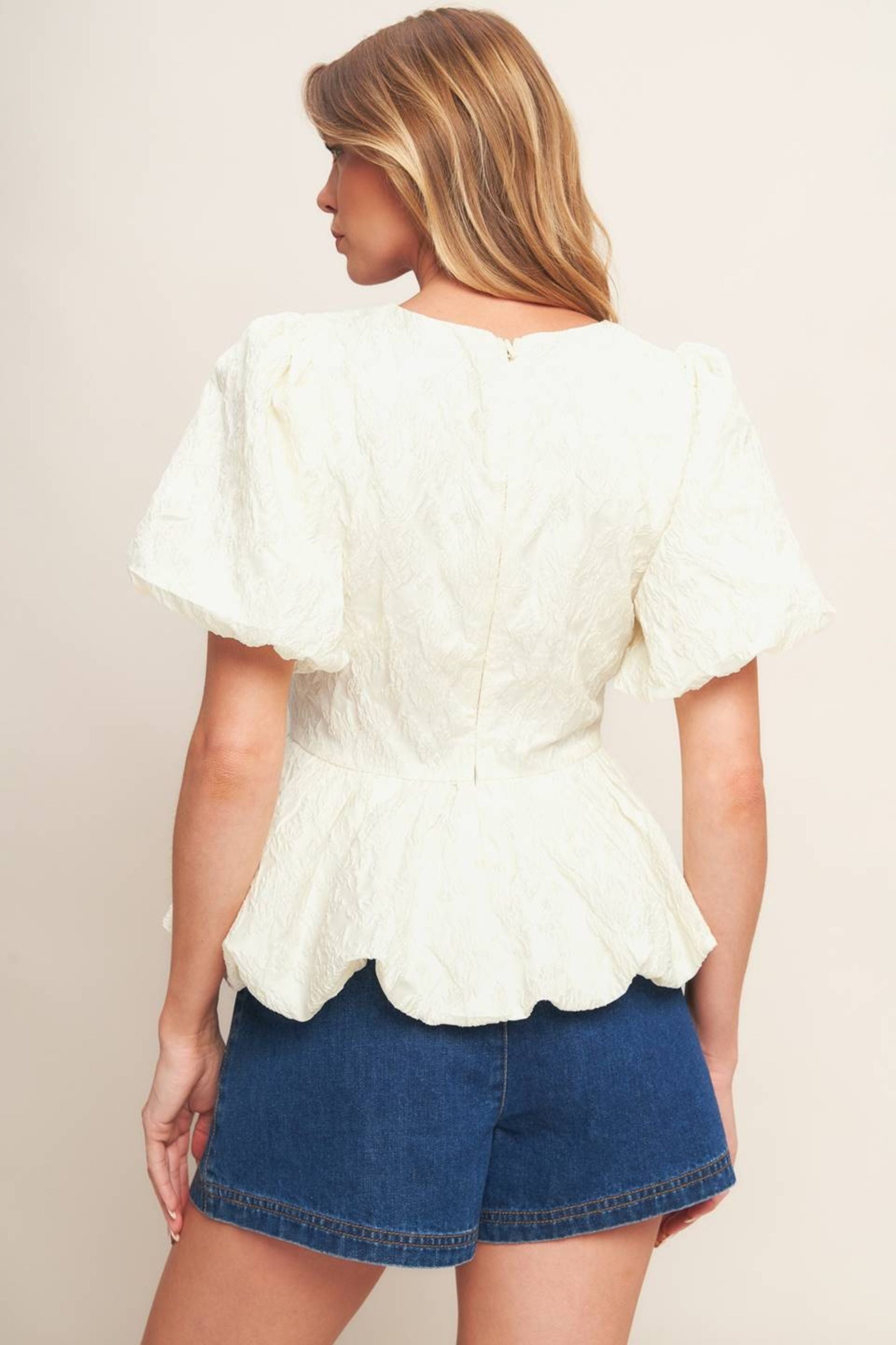 Carly Puff Sleeve Top