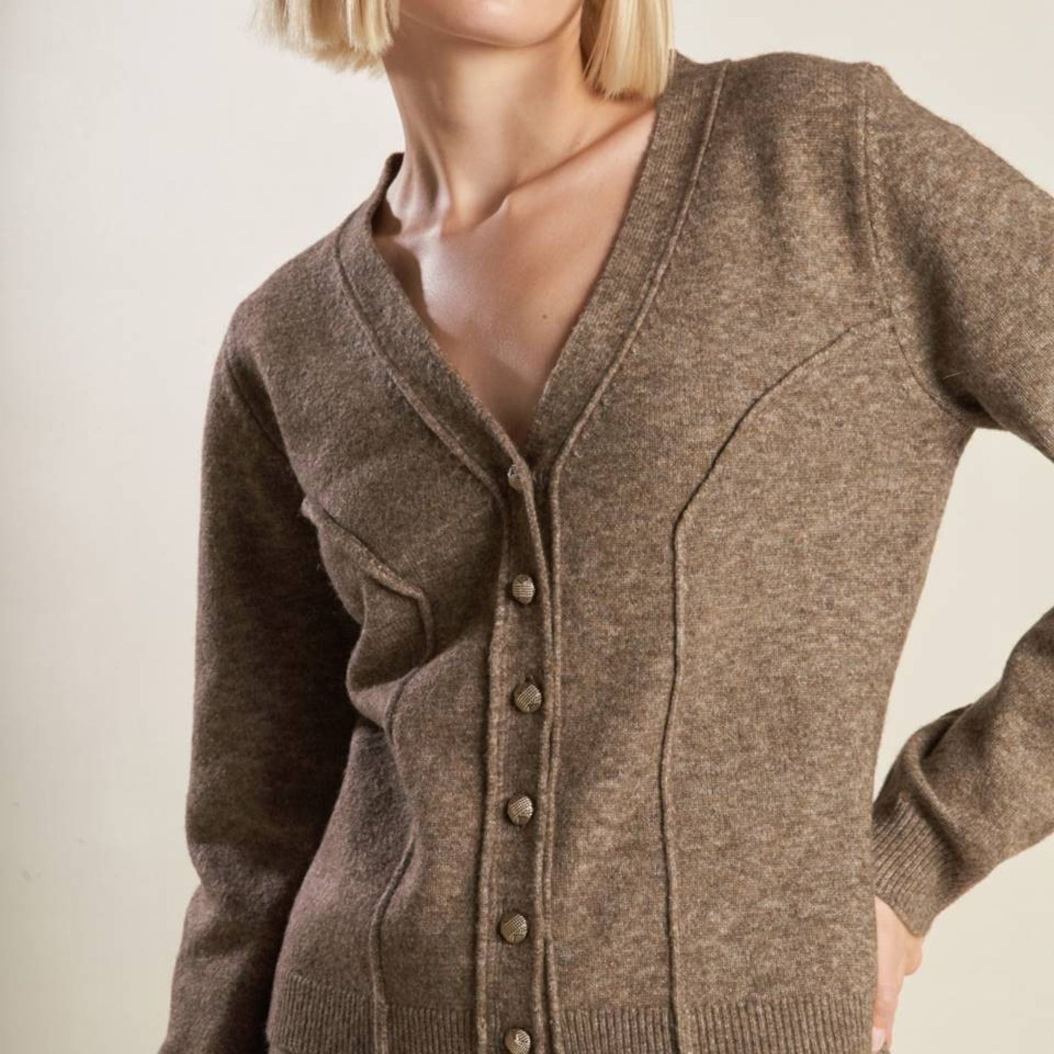 Cain Button Up Sweater