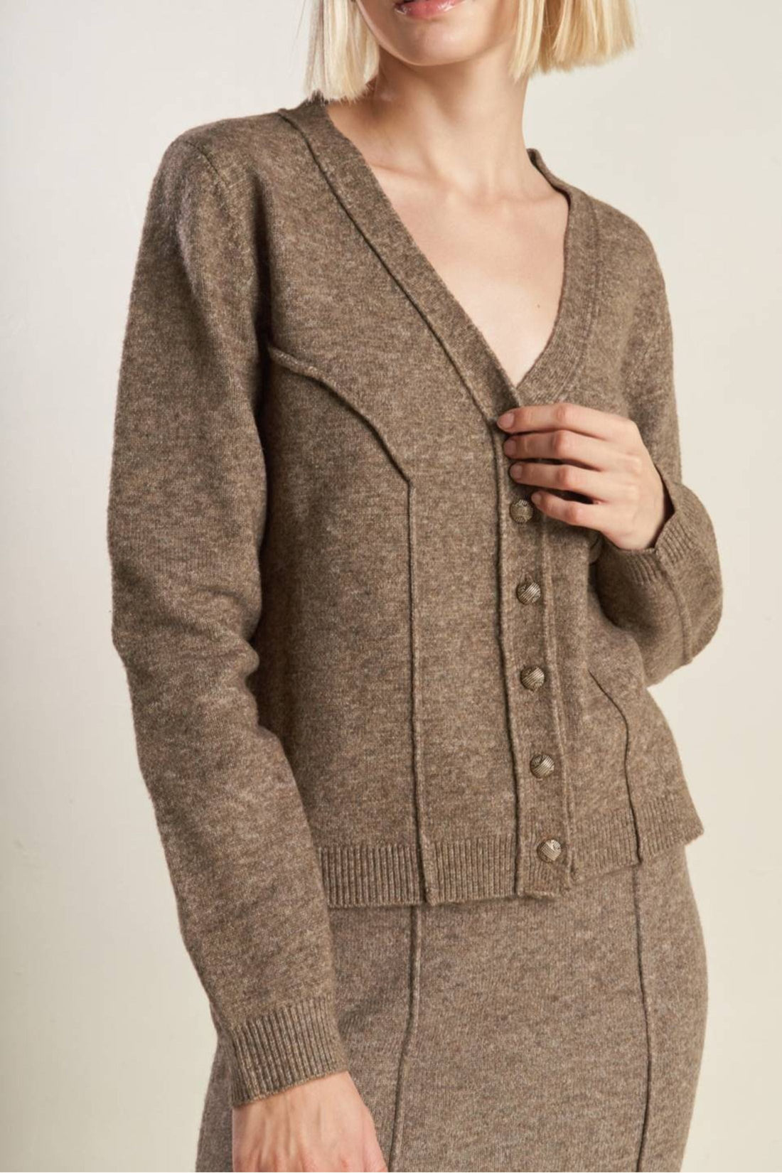 Cain Button Up Sweater
