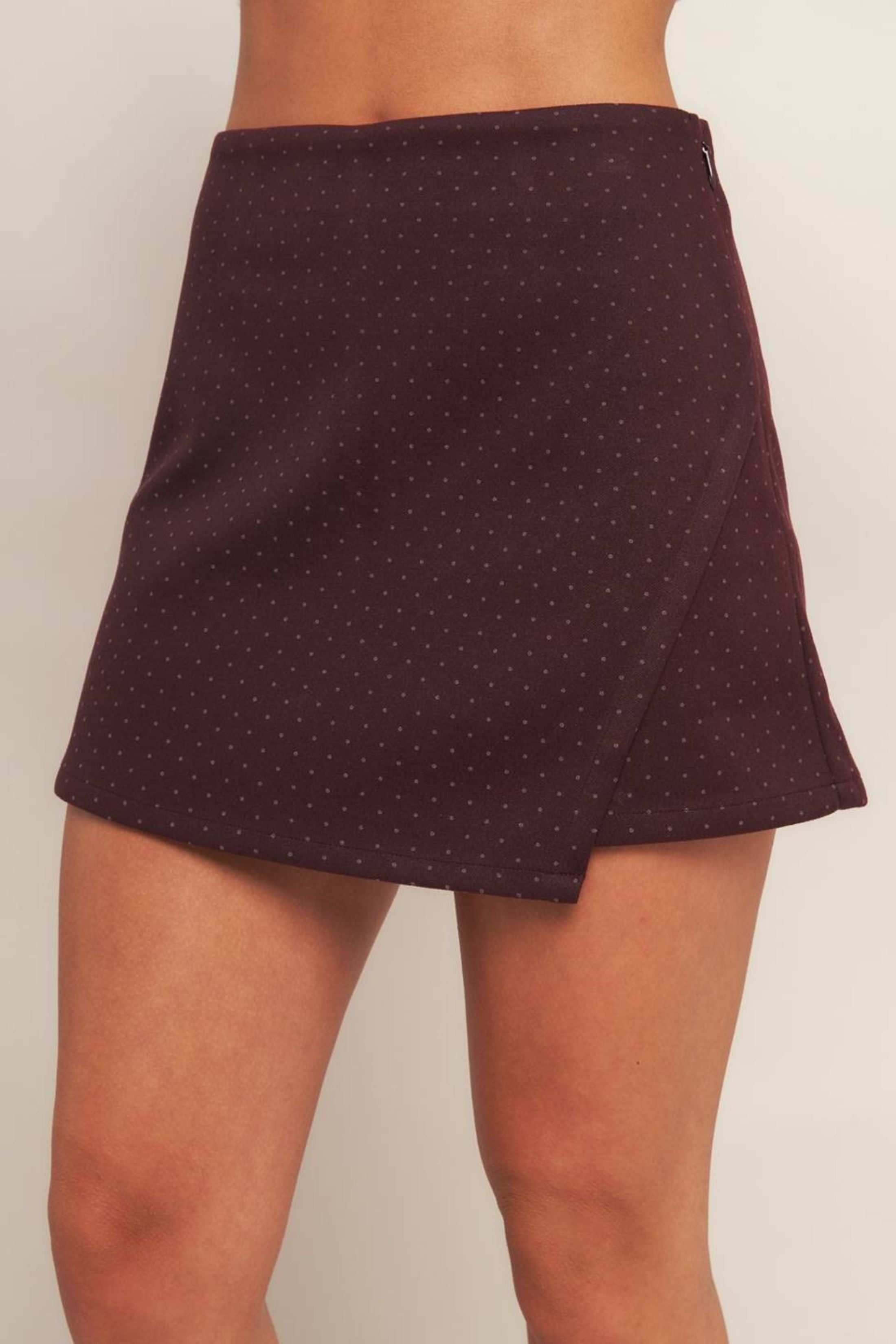 Brandy Polka Dot Skirt