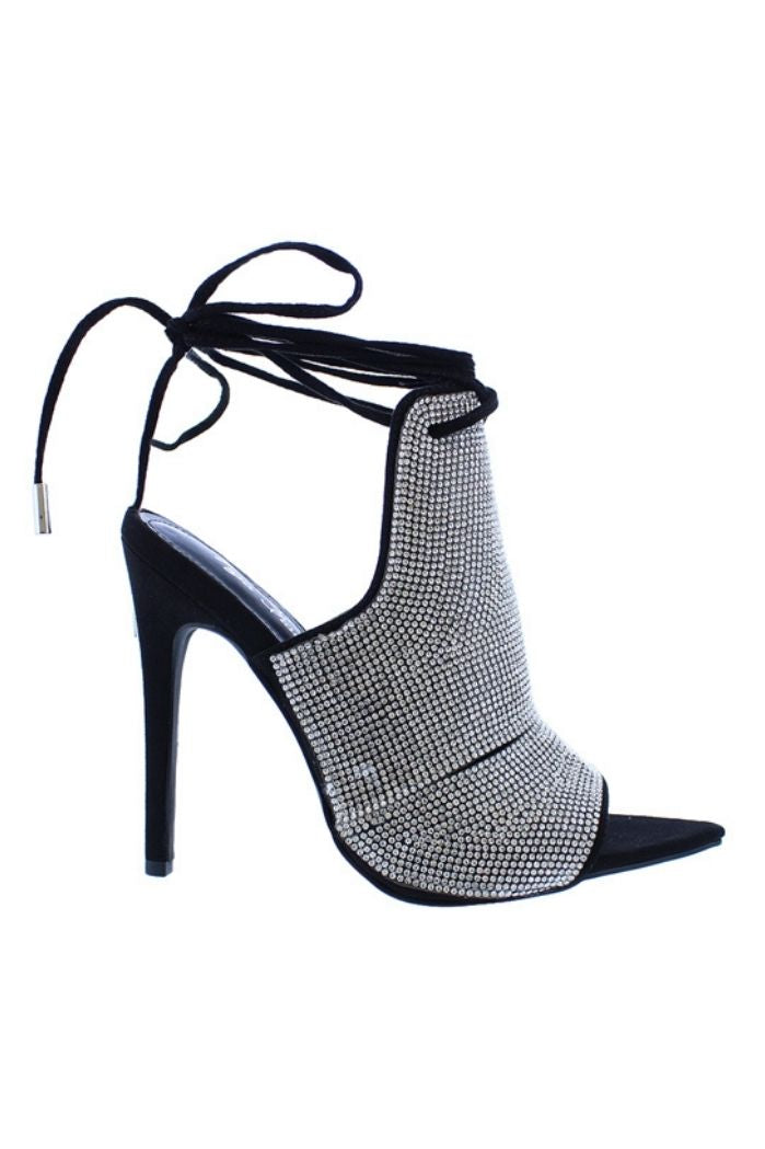 STASSI STUDDED HEEL