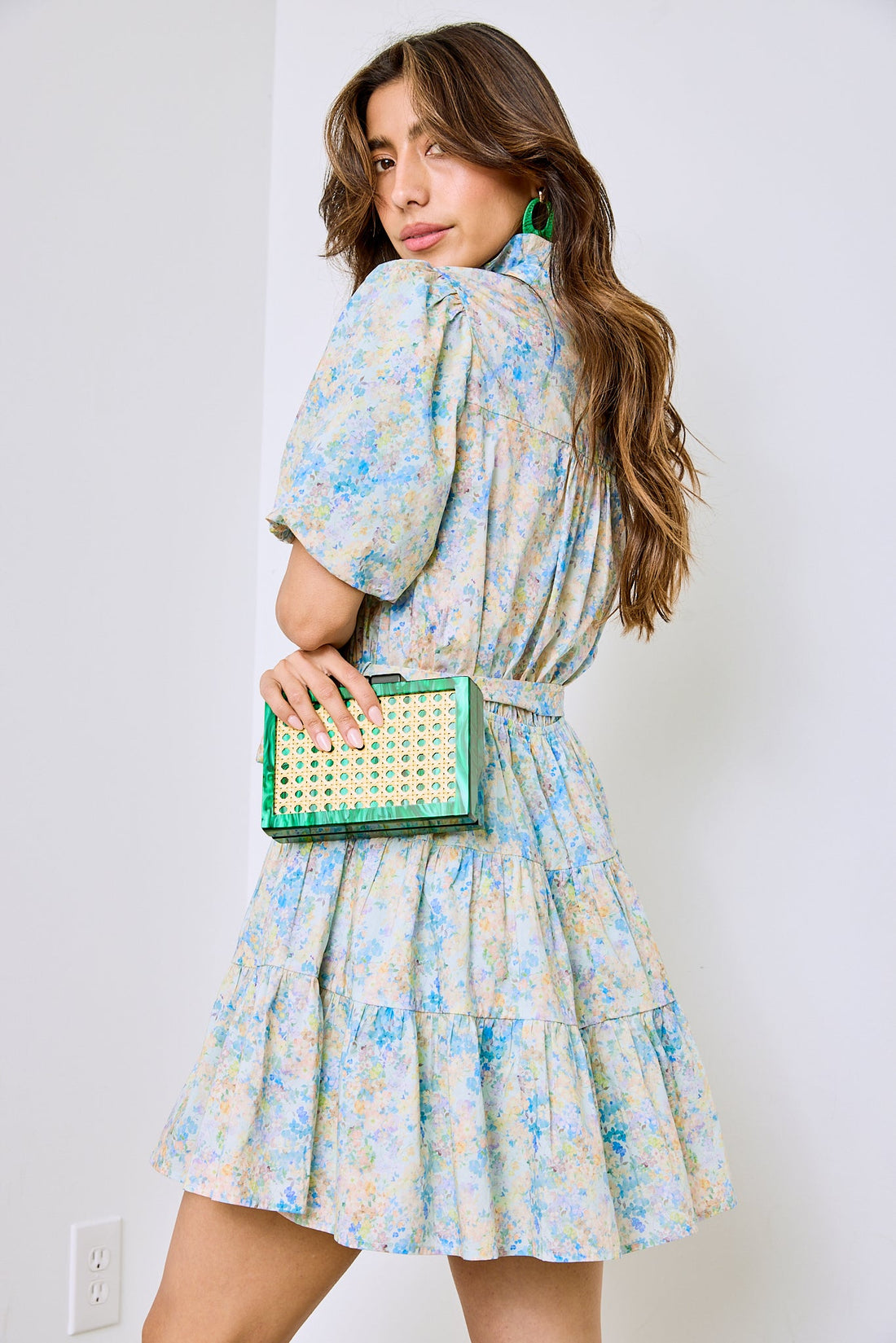 Samantha Cane Acrylic Clutch