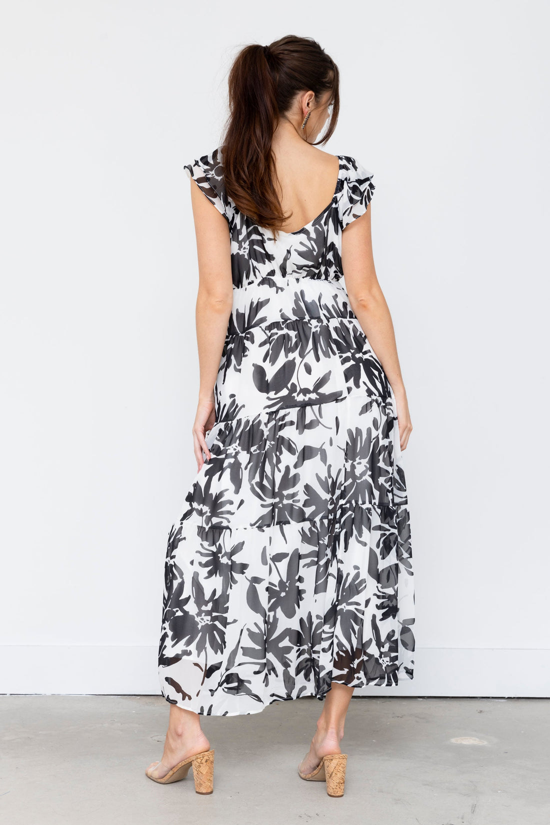 SALE - Joan Printed Maxi Dress
