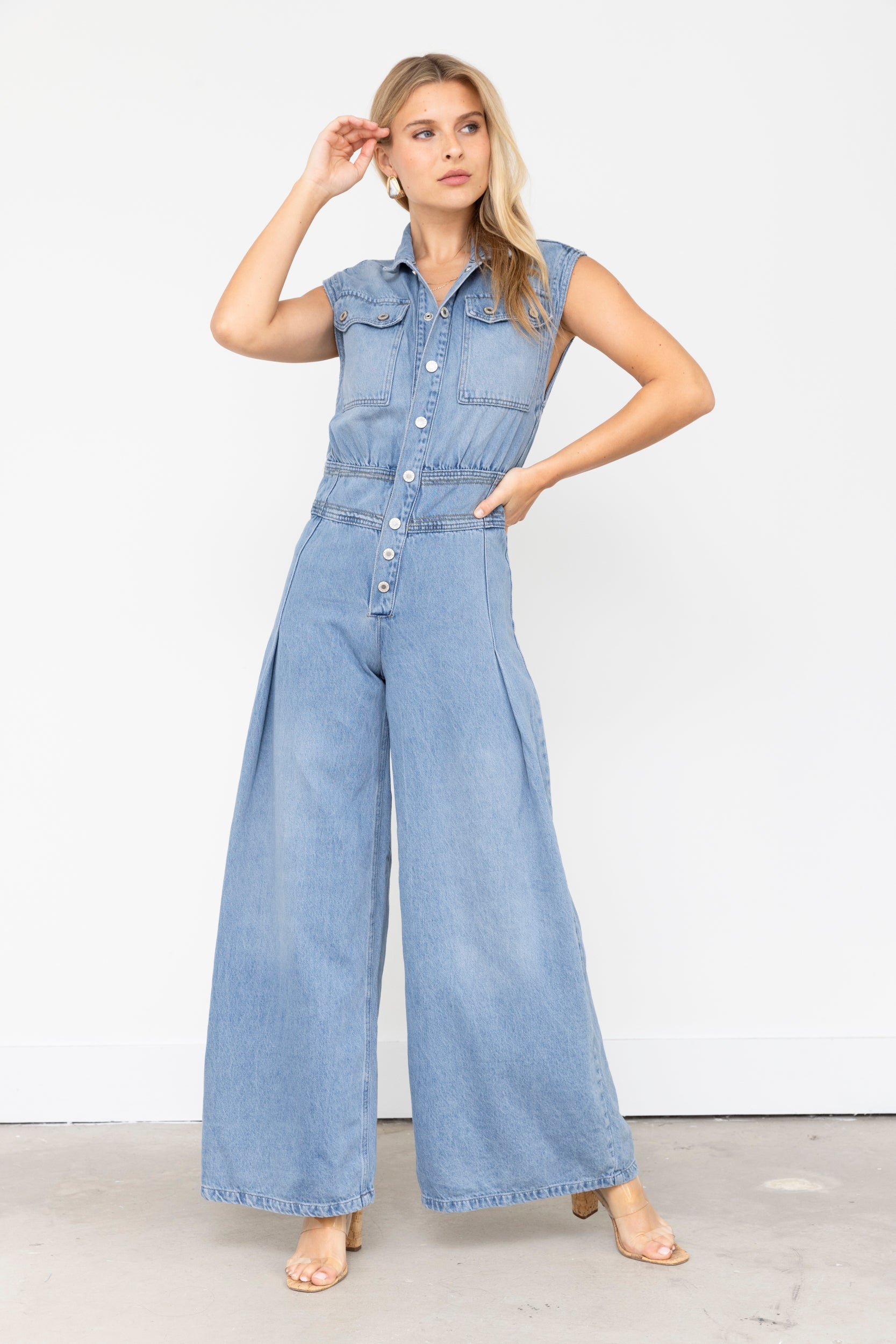 SALE - Aries Denim Jumpsuit