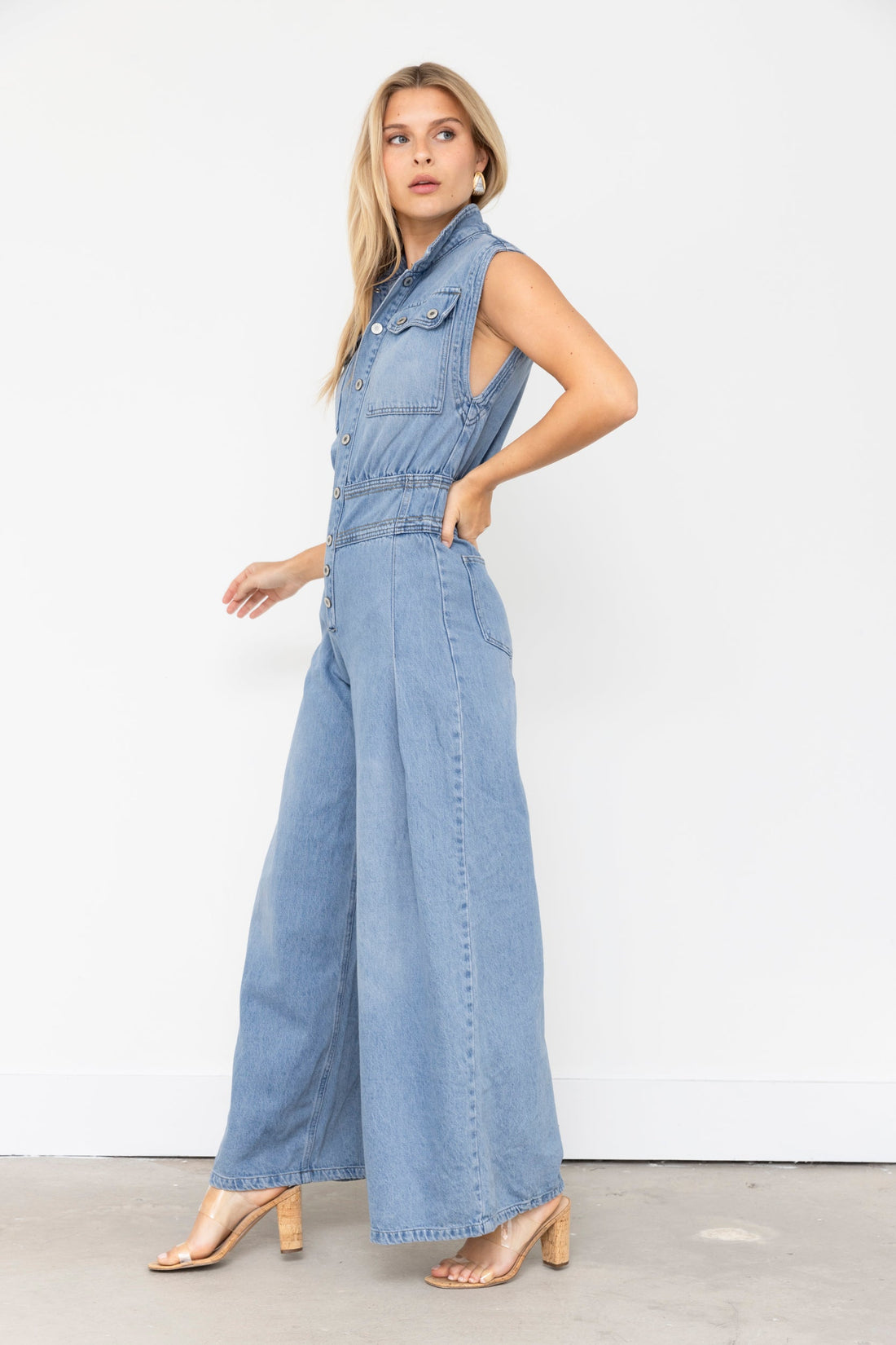 SALE - Aries Denim Jumpsuit