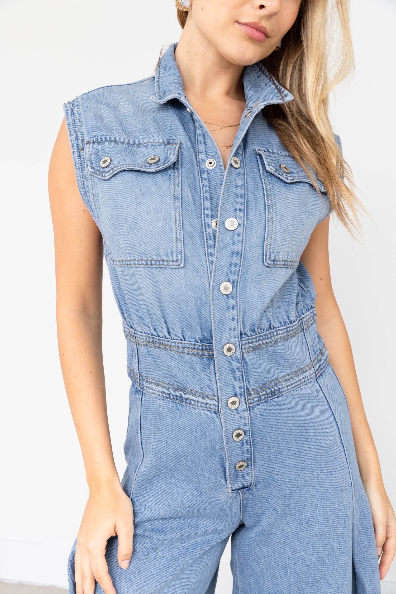 SALE - Aries Denim Jumpsuit
