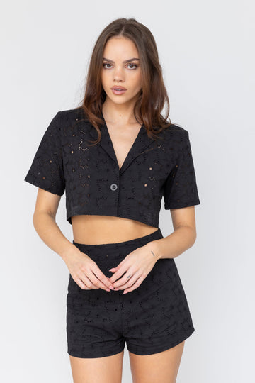 Conner Eyelet Top