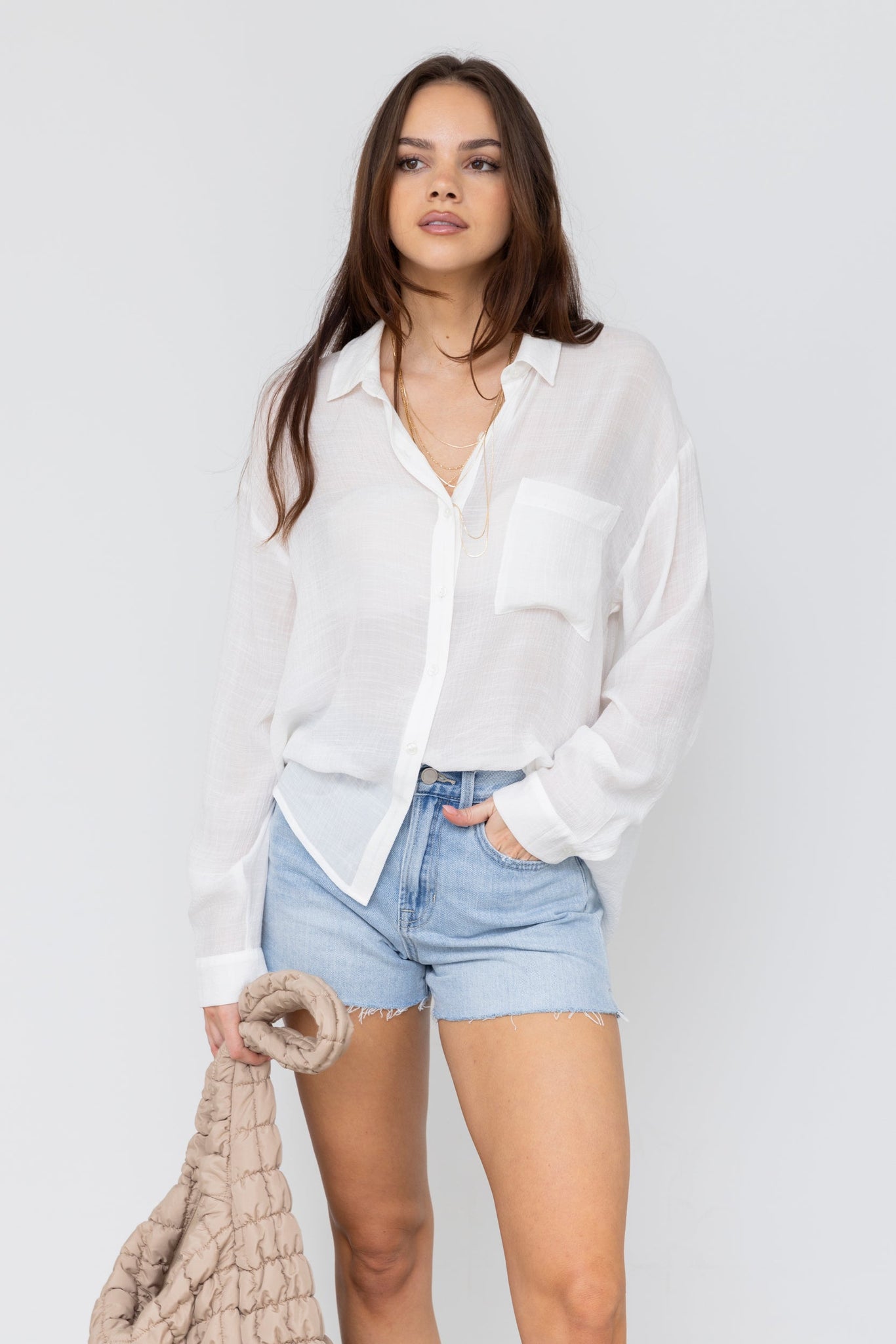 Dora Button Down Blouse