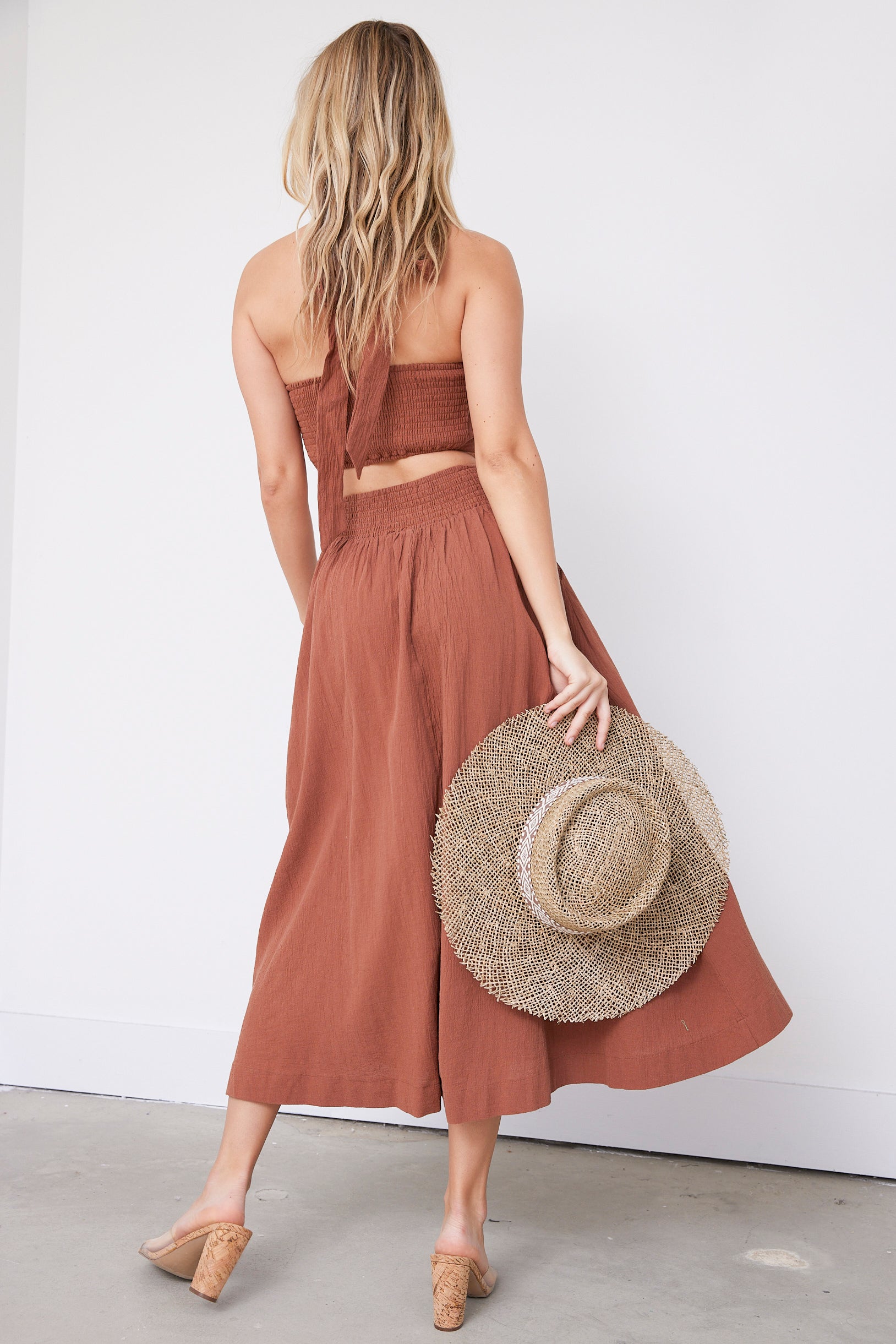SALE - Annie Linen Maxi Skirt