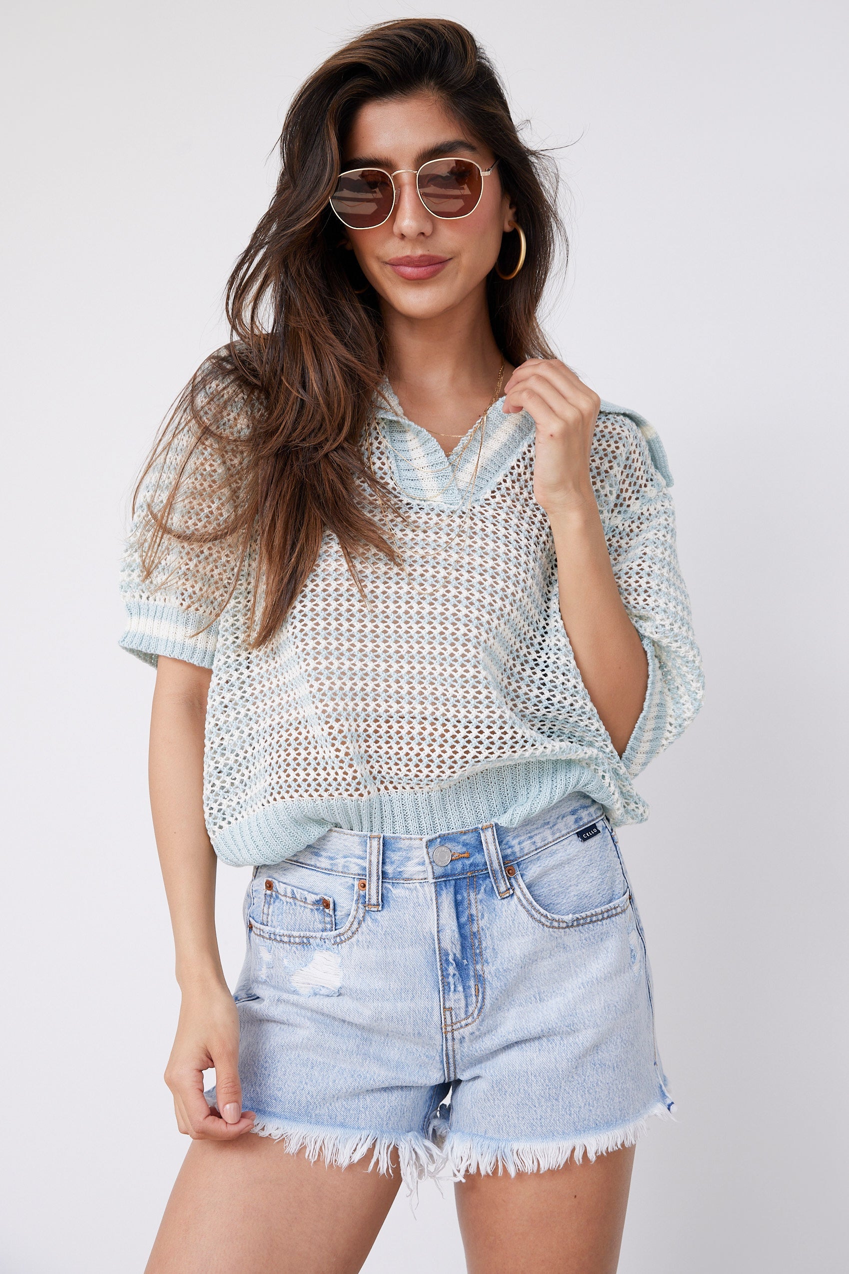 Ezra Puff Sleeve Knit Top