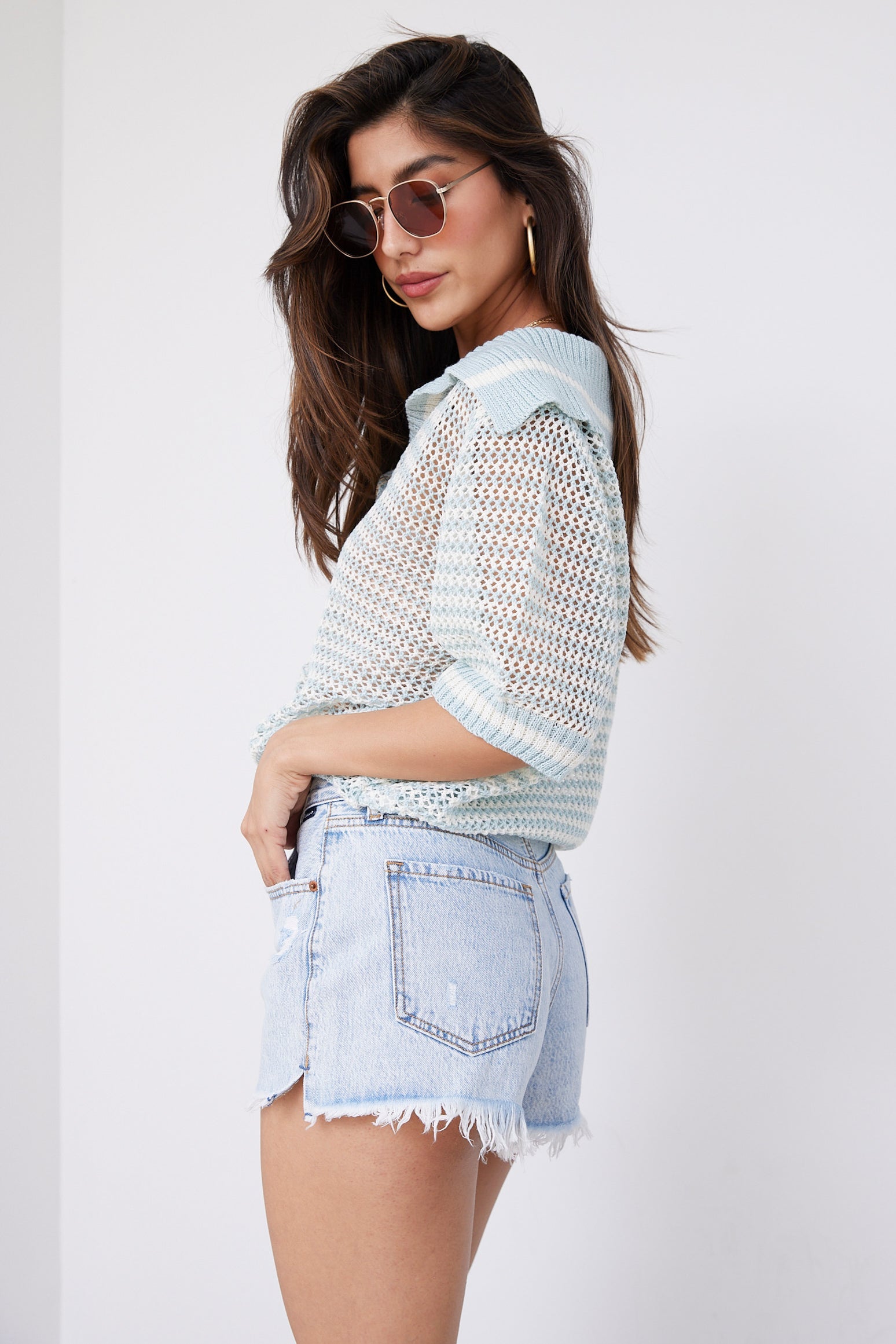Ezra Puff Sleeve Knit Top