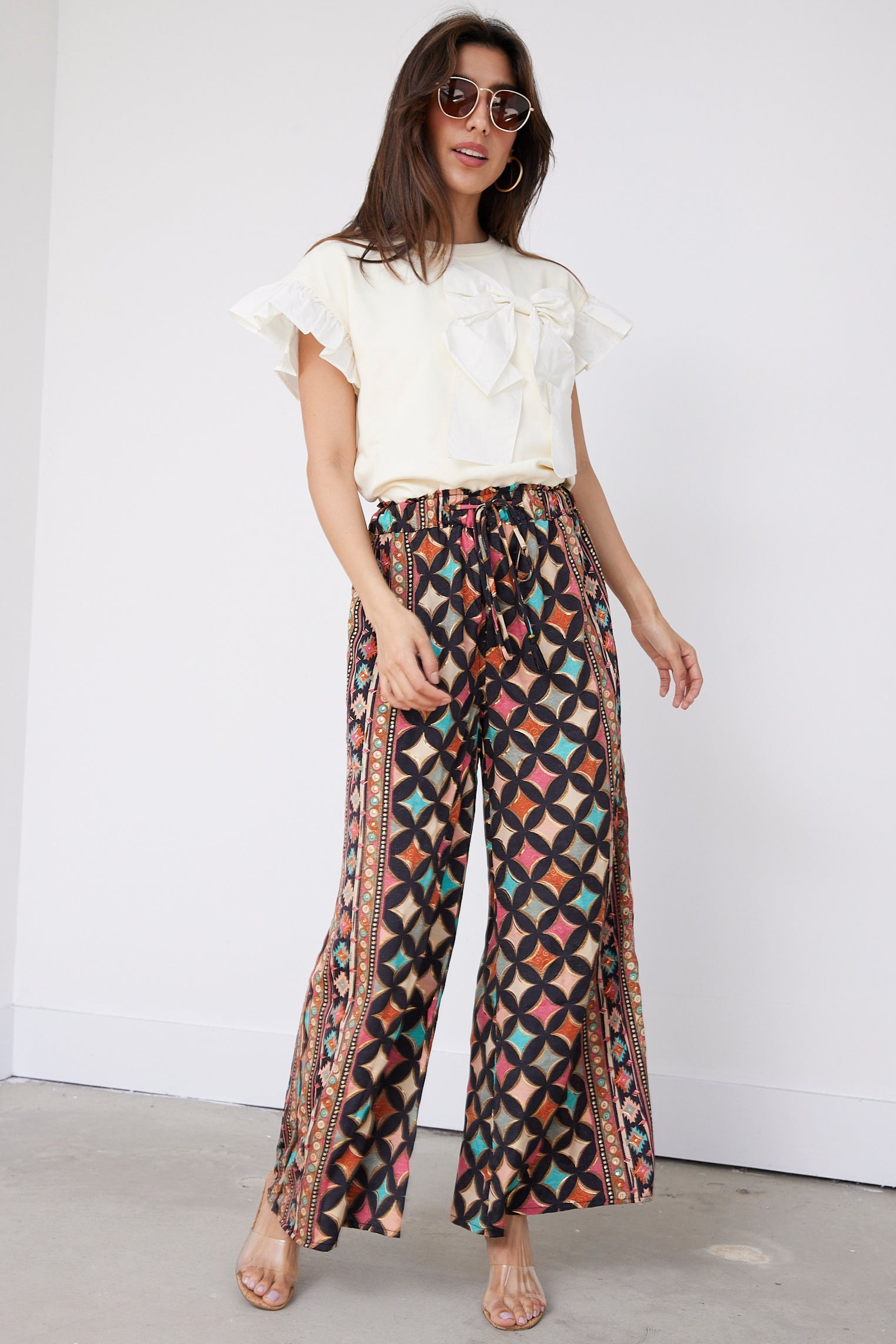 SALE - Amirah Printed Pants