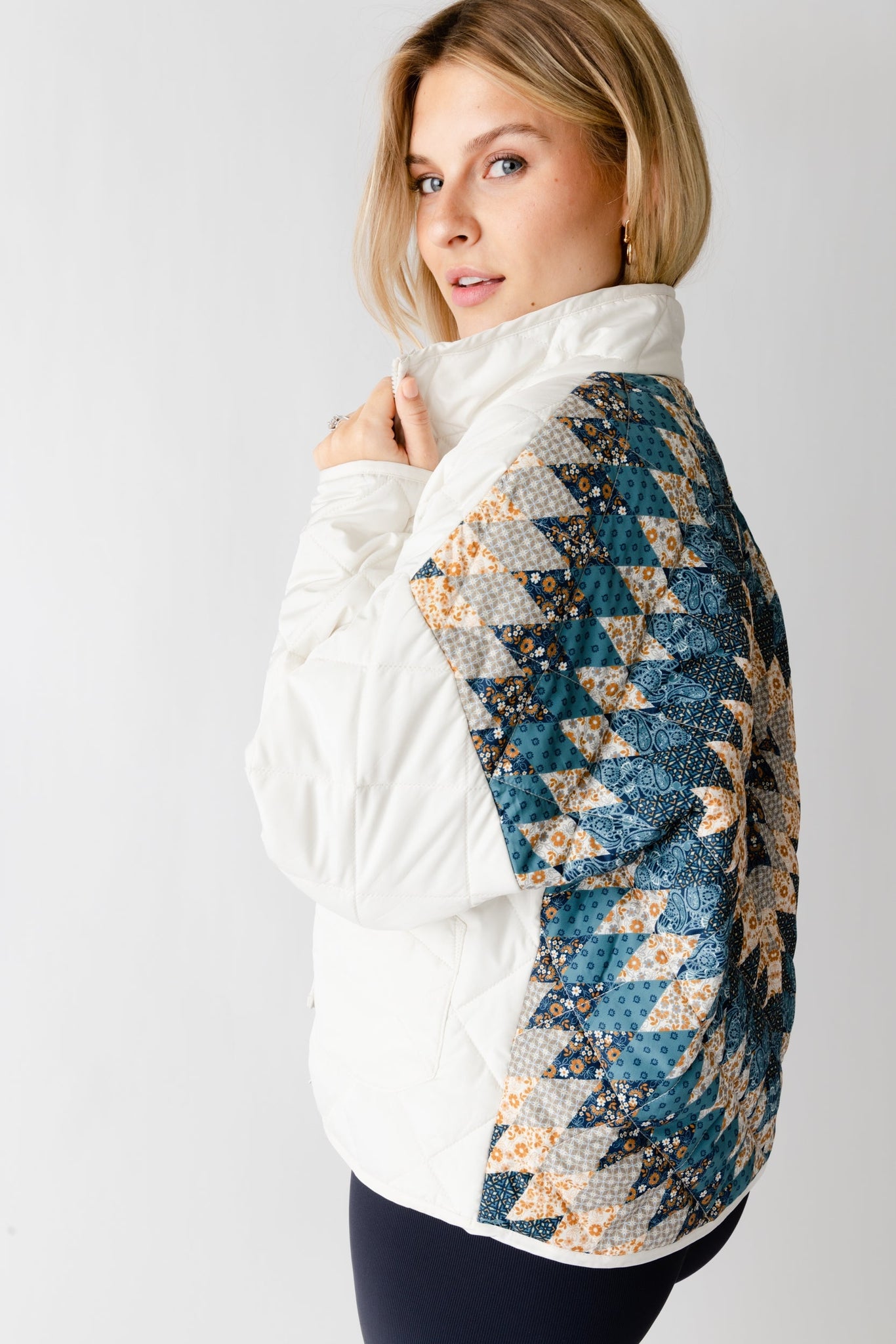 SALE - Z Supply Maya Quilt Panel Jacket