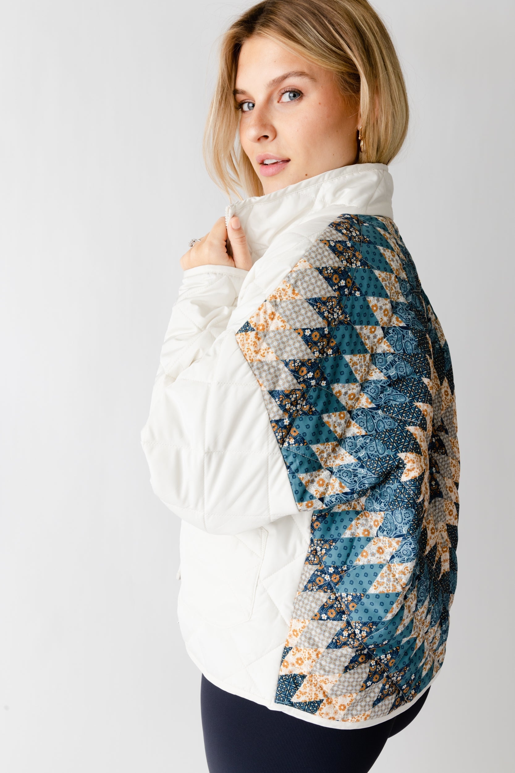 SALE - Z Supply Maya Quilt Panel Jacket