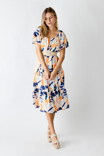 SALE - Clara Floral Midi Dress