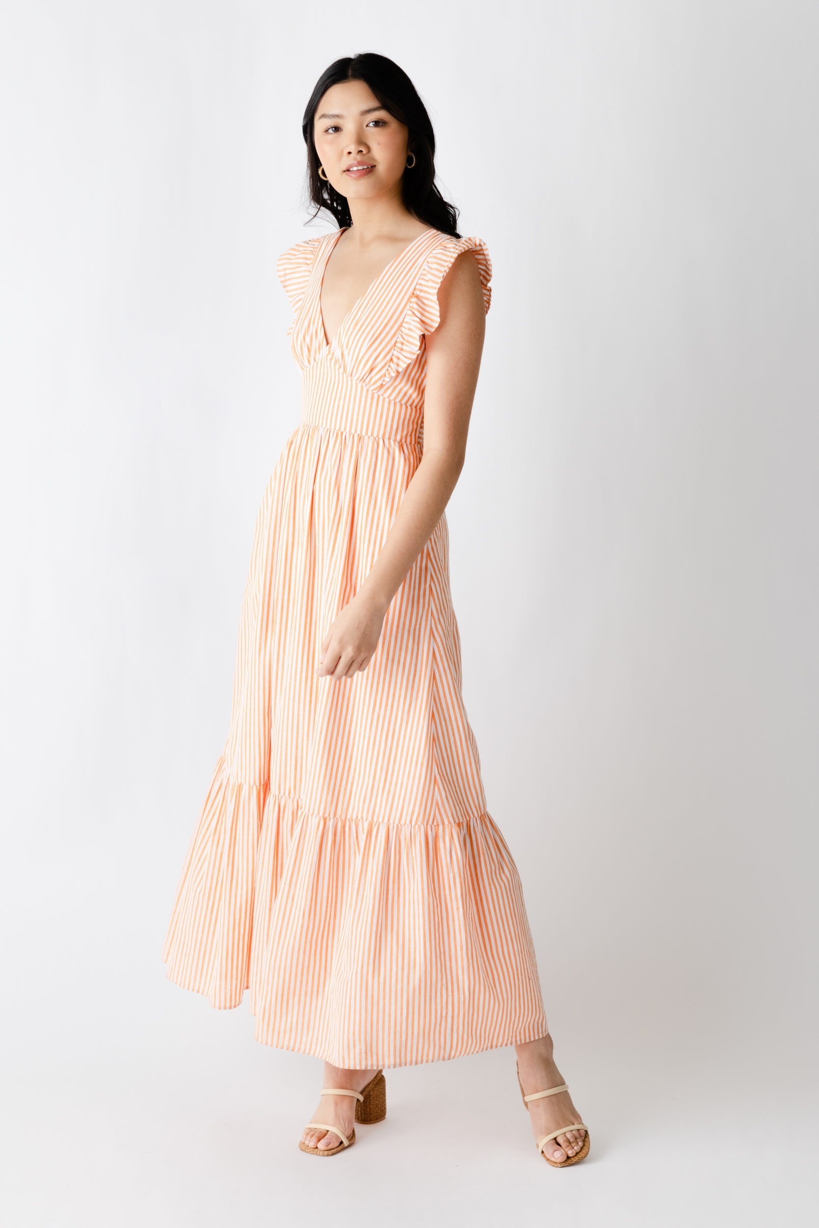 Lilith Ruffled Maxi Dress