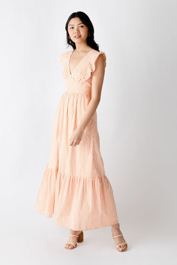 Lilith Ruffled Maxi Dress