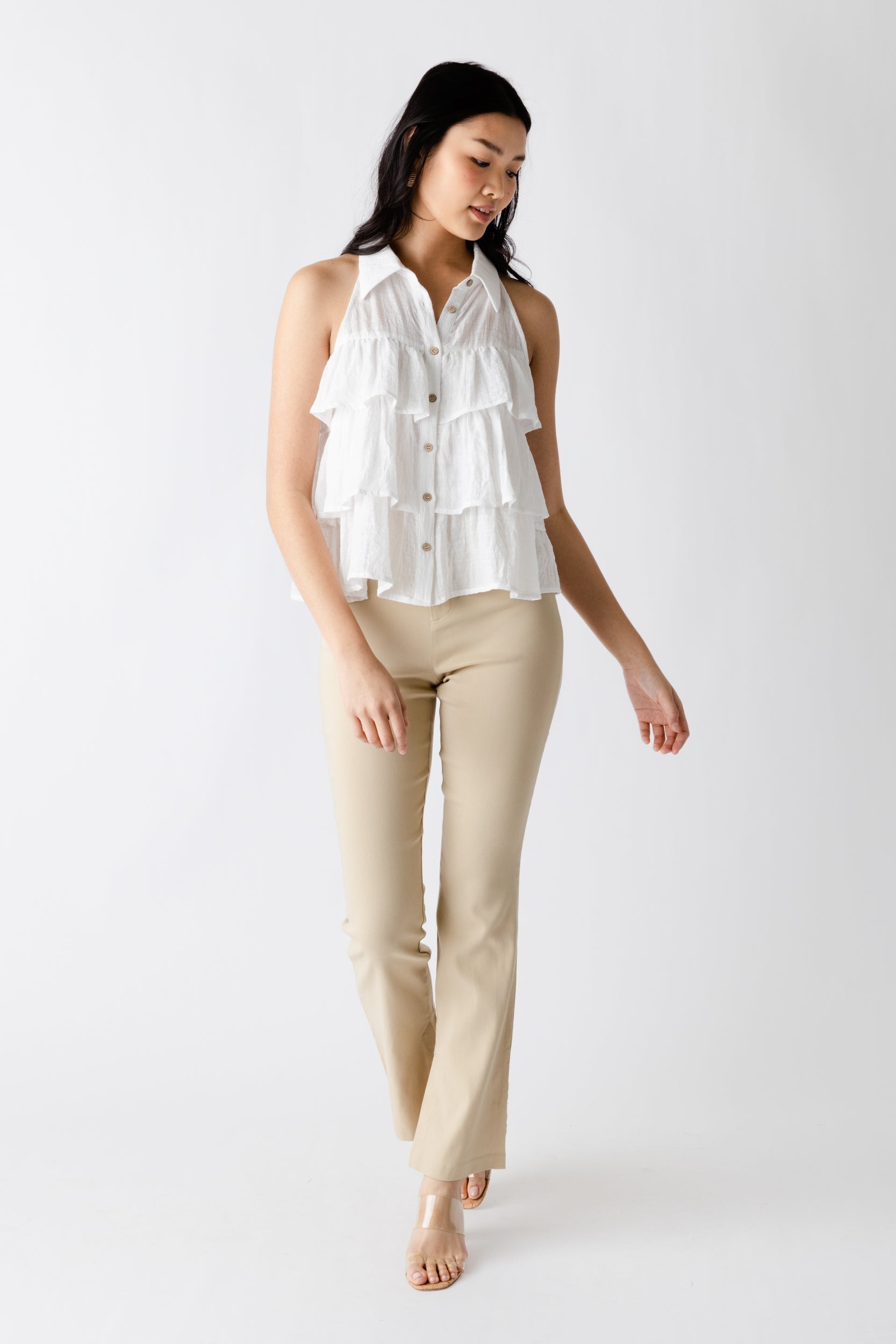 Danielle Side Slit Pant