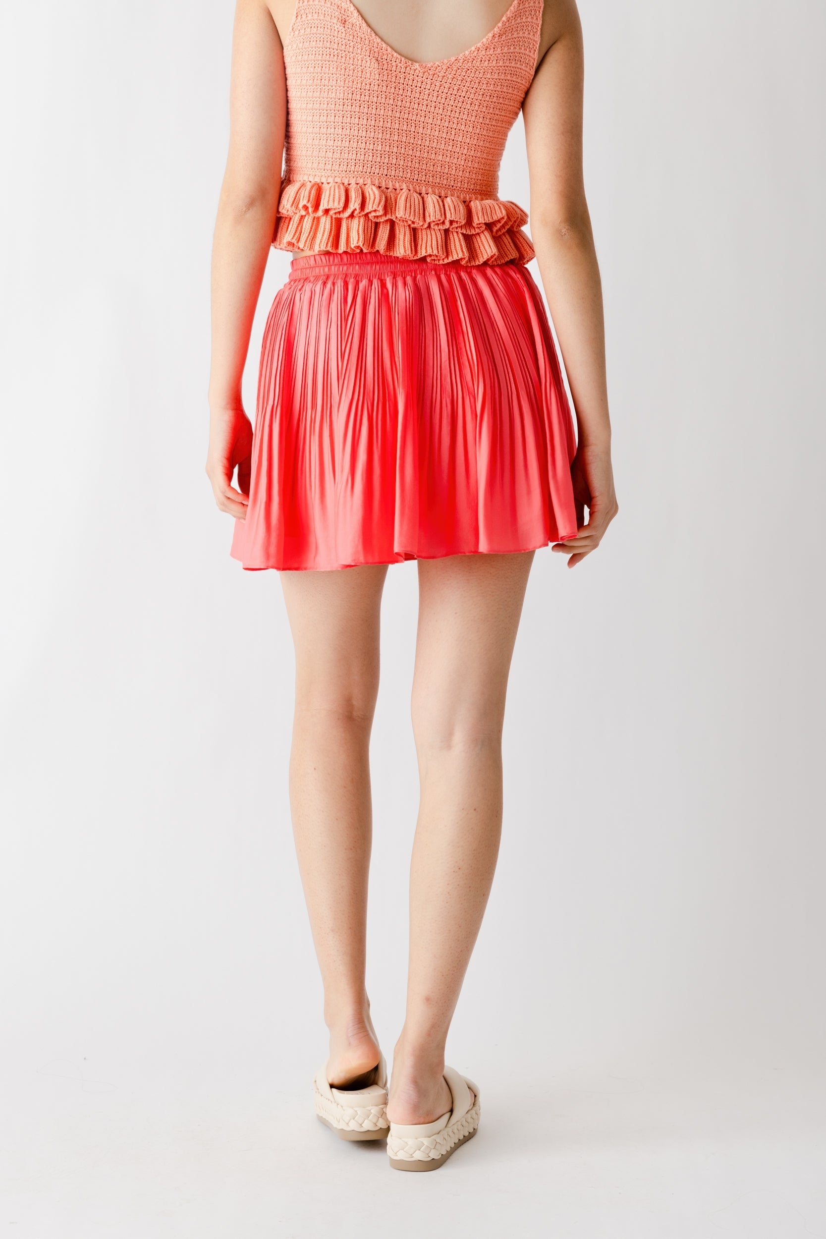 Chay Pleated Skirt