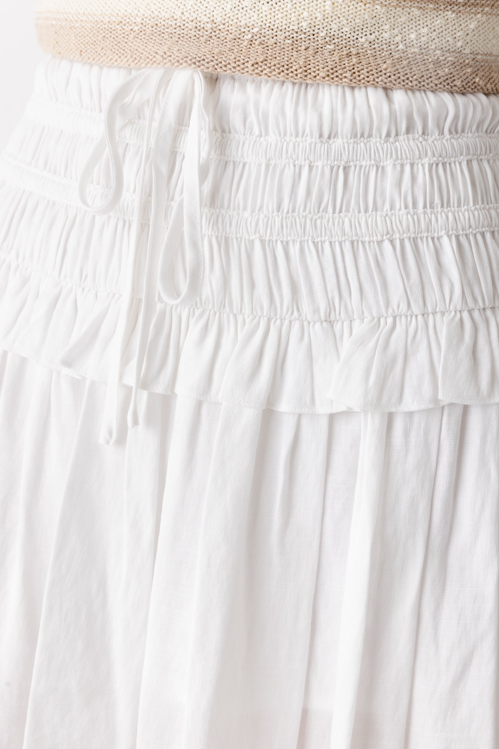 SALE - Ruiz Shirring Detail Skort