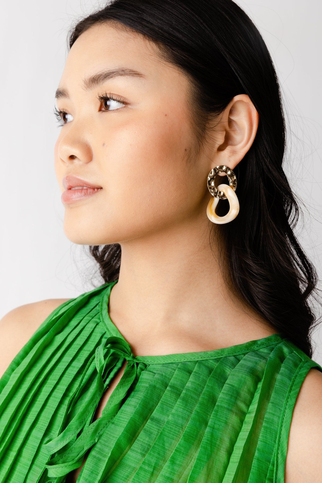 SALE - Harper Acrylic Chain Earrings