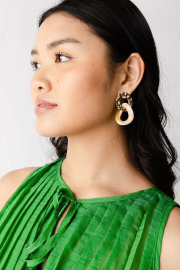 SALE - Harper Acrylic Chain Earrings