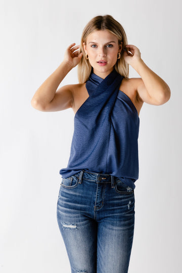 Lindley Woven Halter Top